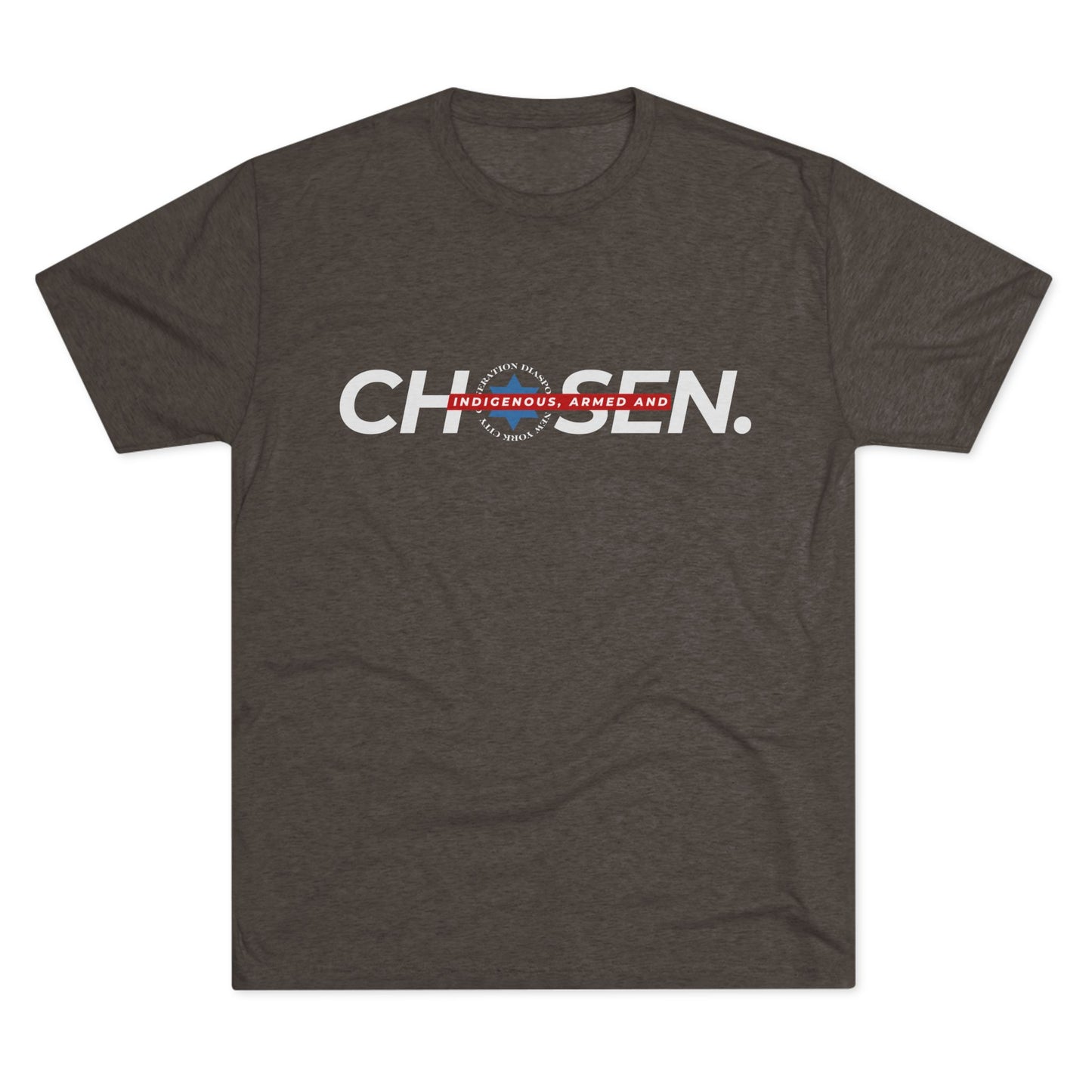 Chosen. Unisex Tri-Blend Crew Tee