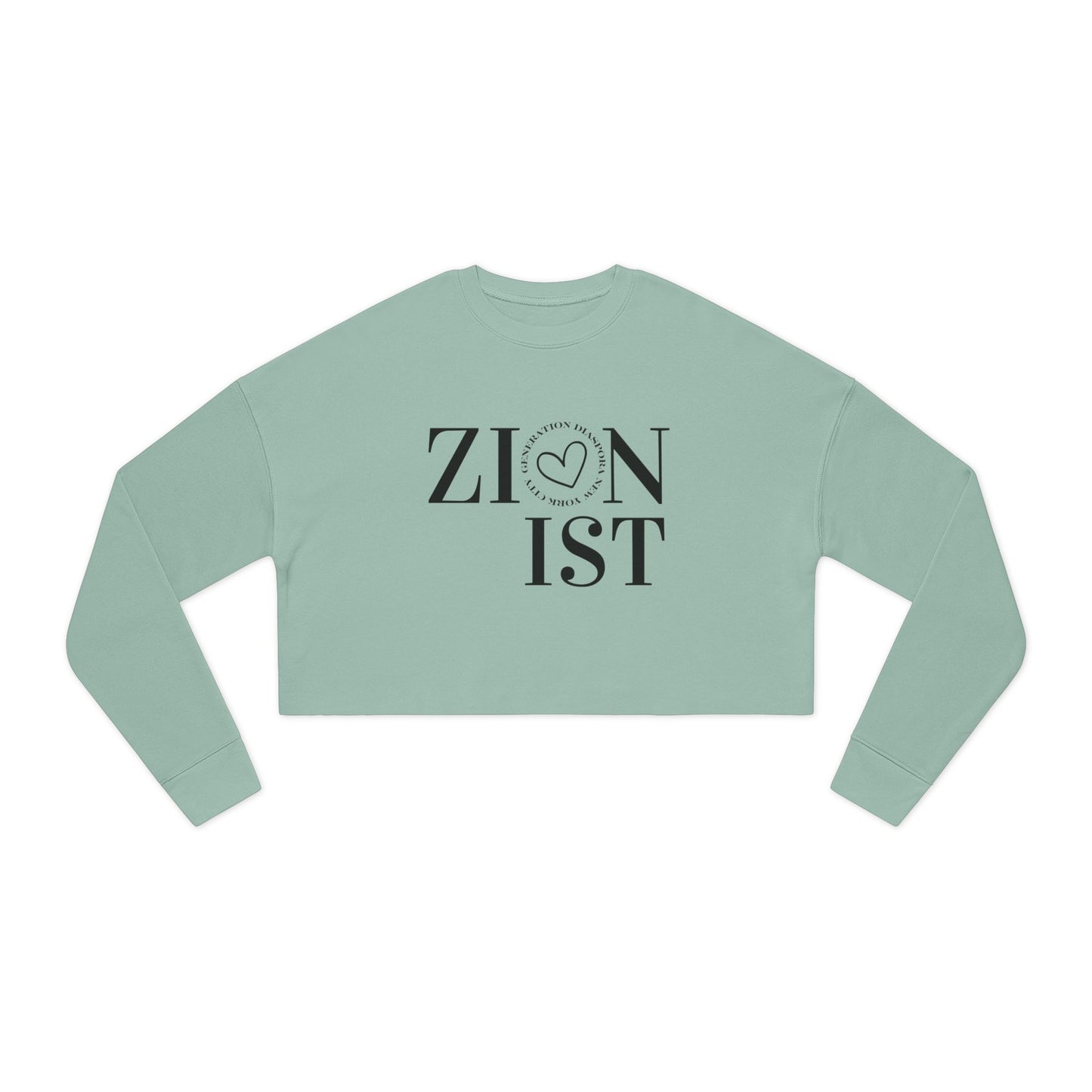 Zionists are hot - Women's Cropped Sweatshirt