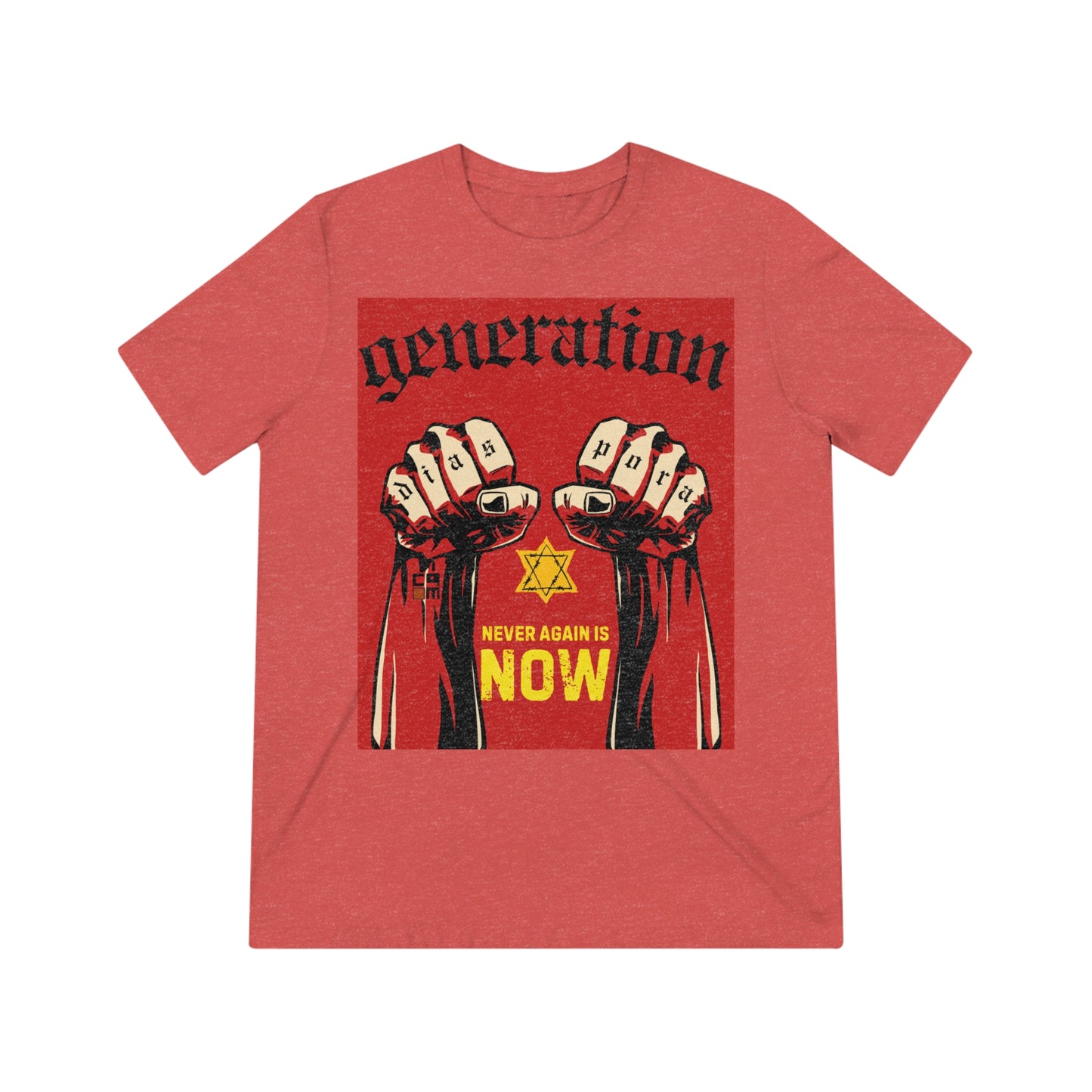 Never Again Unisex Triblend Tee