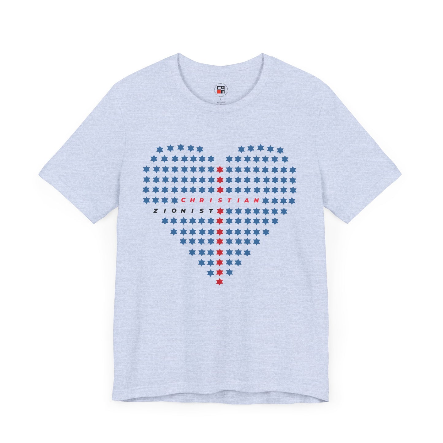 Christian Zionist Unisex Jersey Short Sleeve Tee