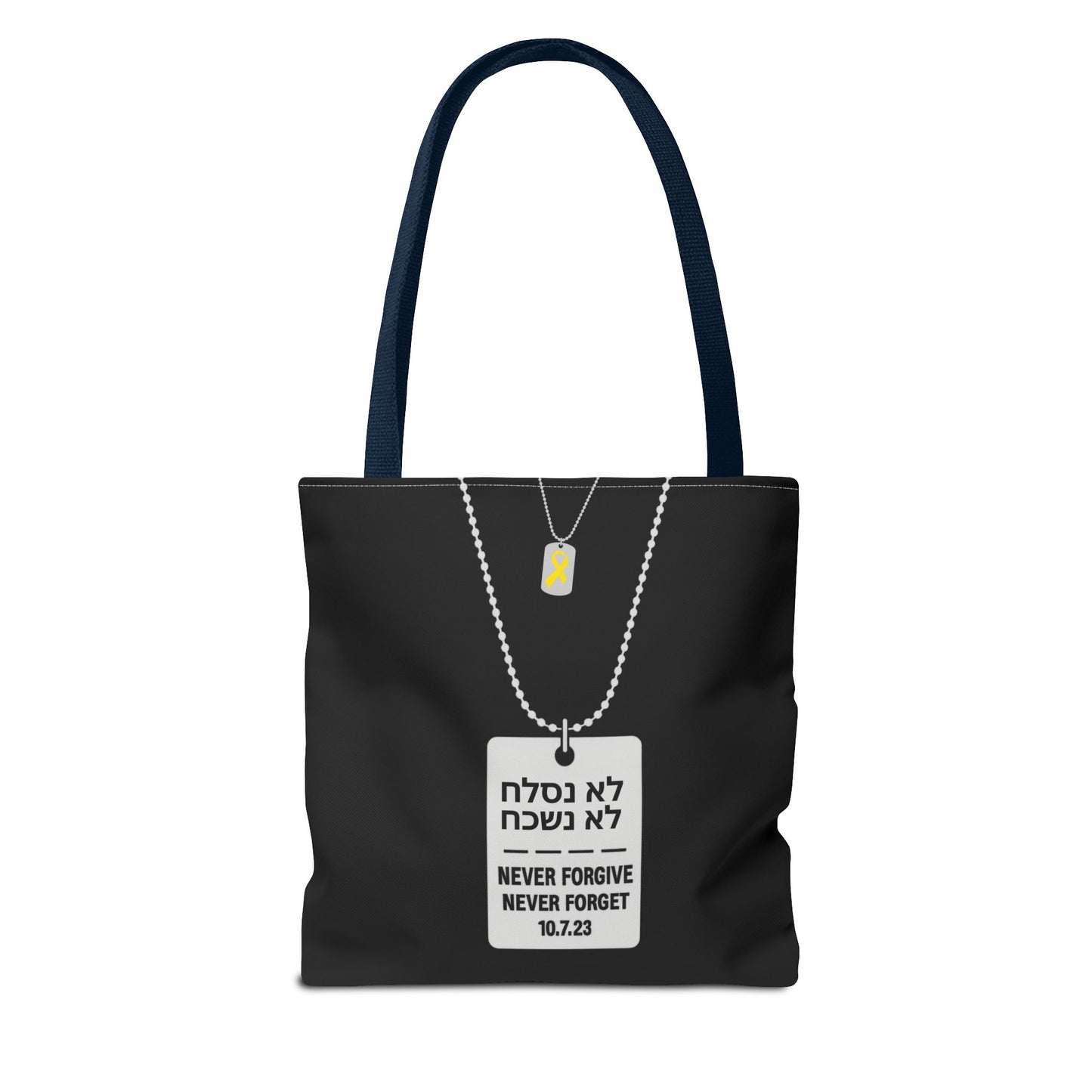 Remembrance Dog Tag Tote Bag
