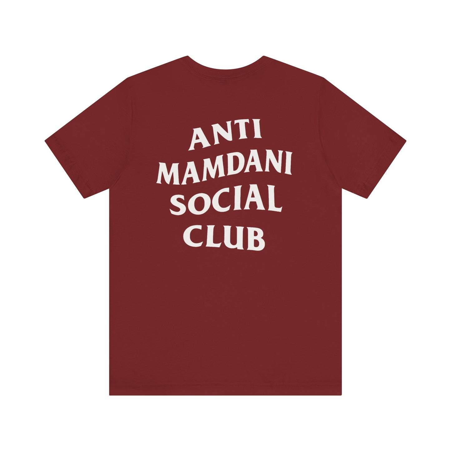 Anti Mamdani SC Short Sleeve T (front & back logos)