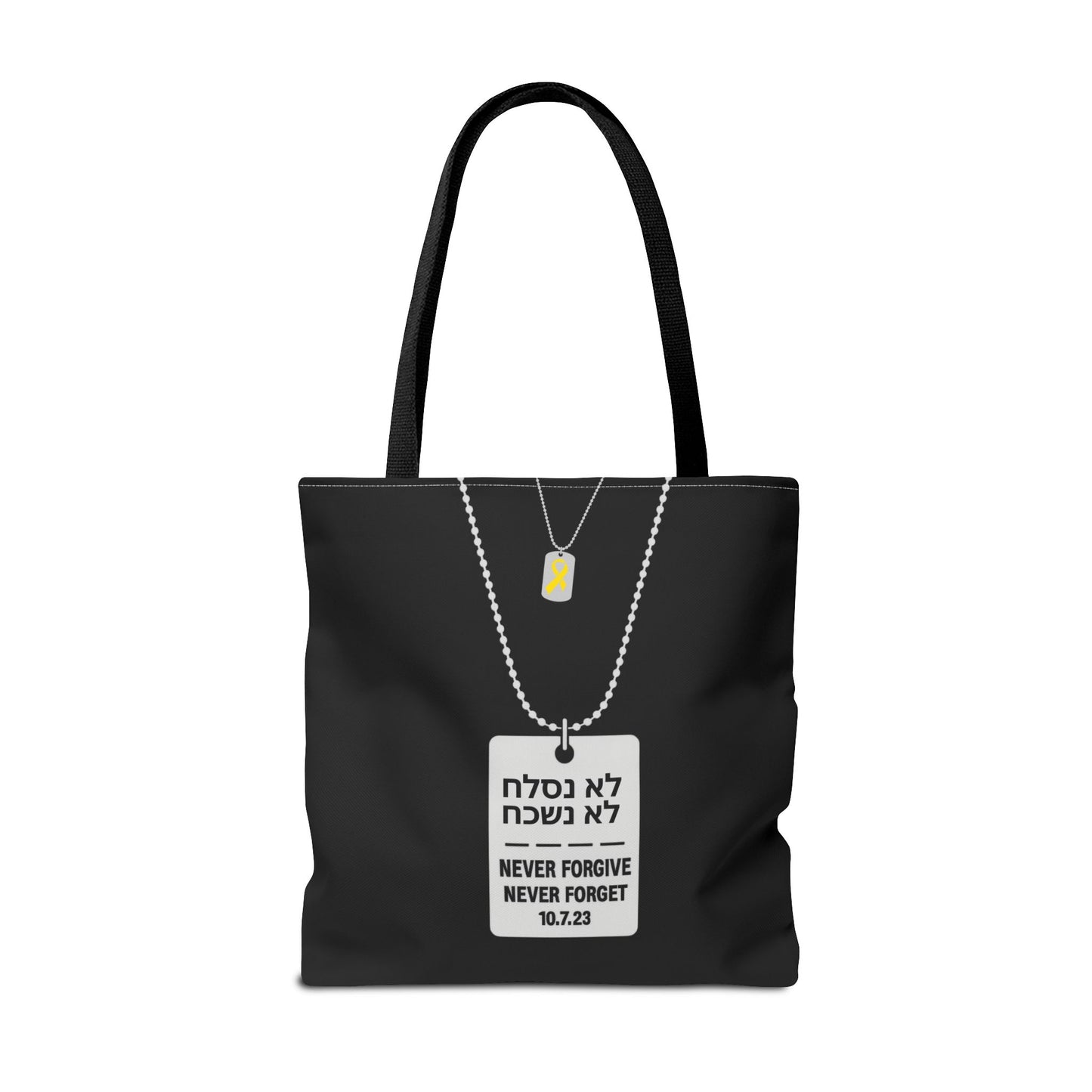 Remembrance Dog Tag Tote Bag