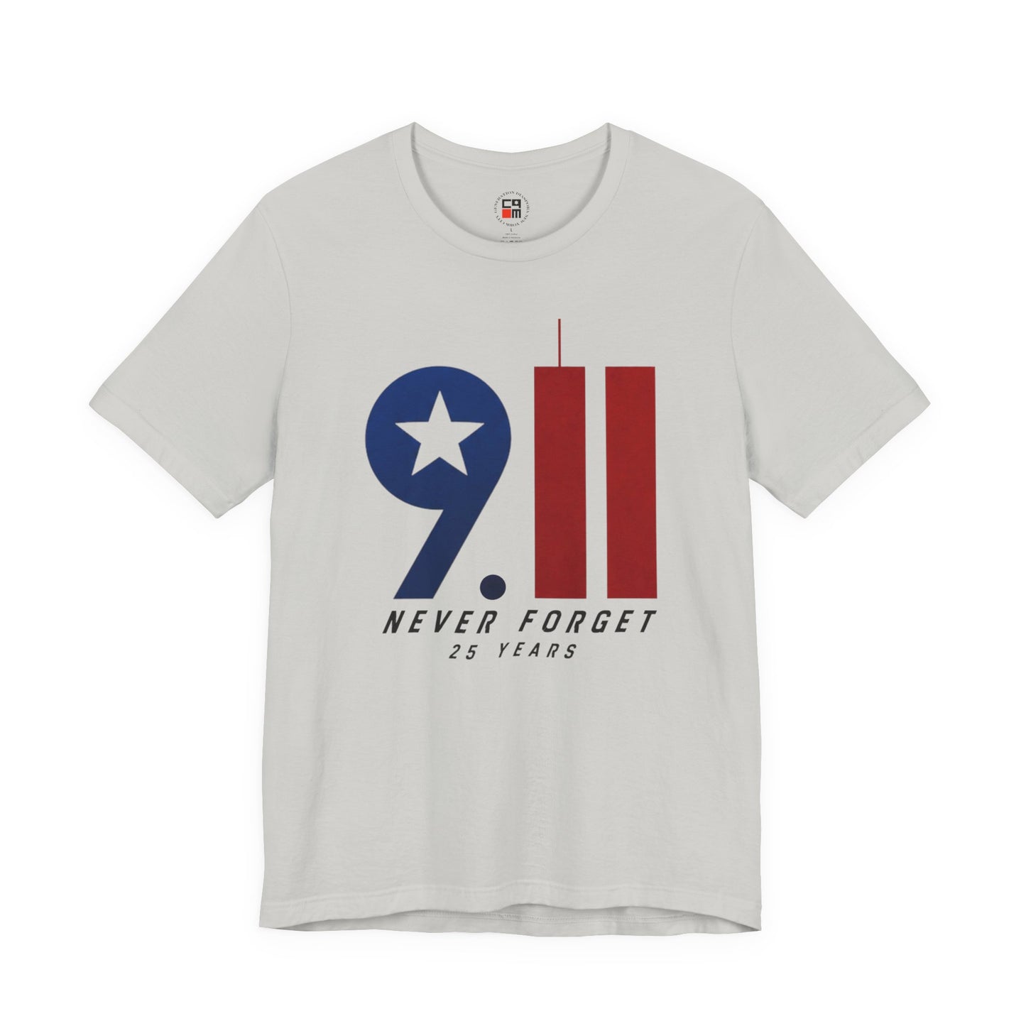 9-11 25 Years Unisex Jersey Short Sleeve Tee