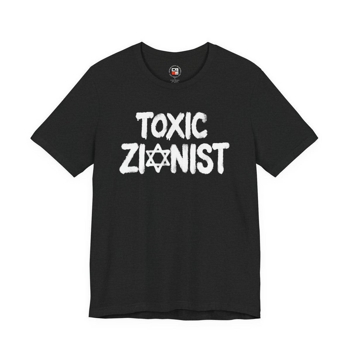 Toxic Zionist Unisex Jersey Short Sleeve Tee