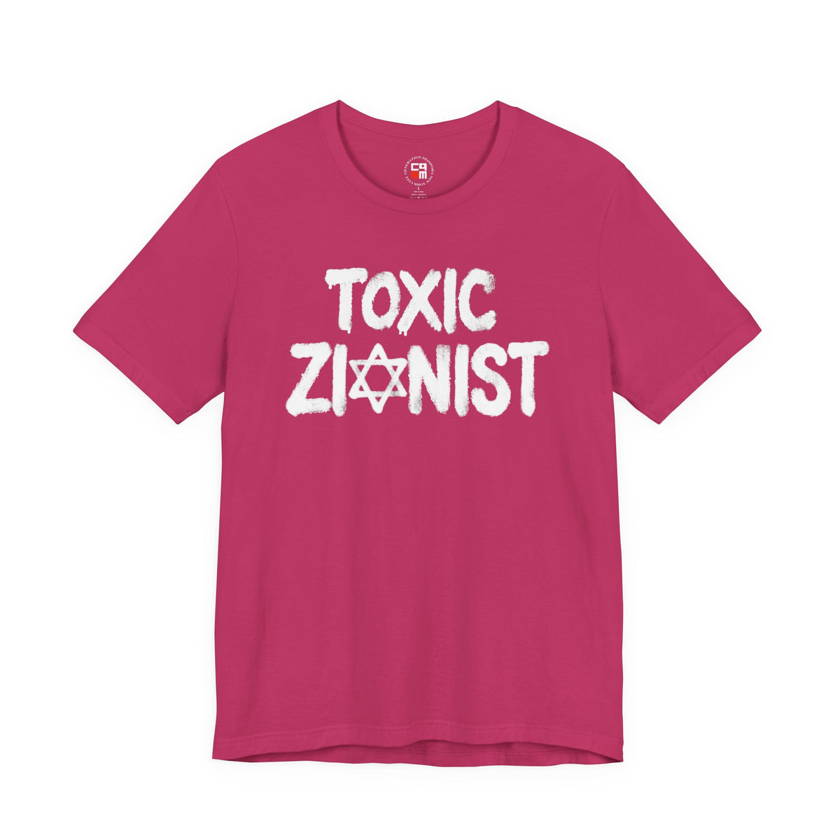 Toxic Zionist Unisex Jersey Short Sleeve Tee