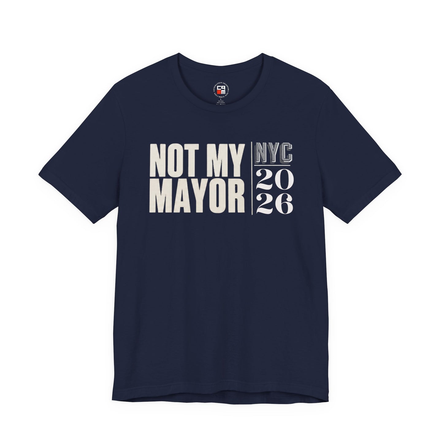 NOT MY MAYOR NYC Unisex Jersey Short Sleeve Tee