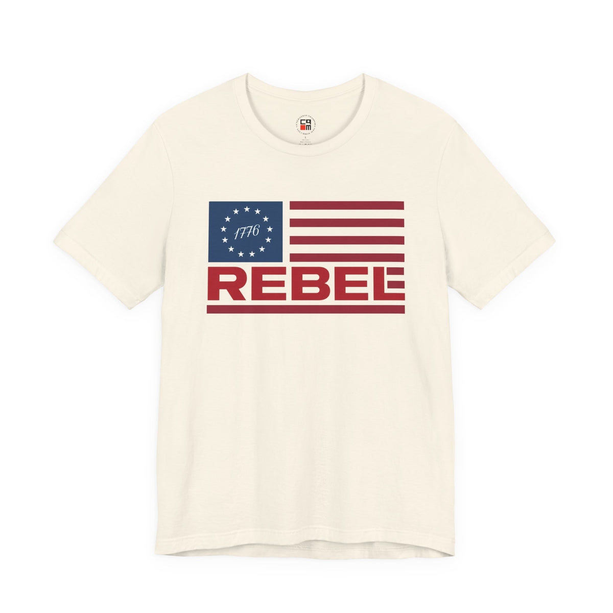 REBEL 1776 Unisex Jersey Short Sleeve Tee