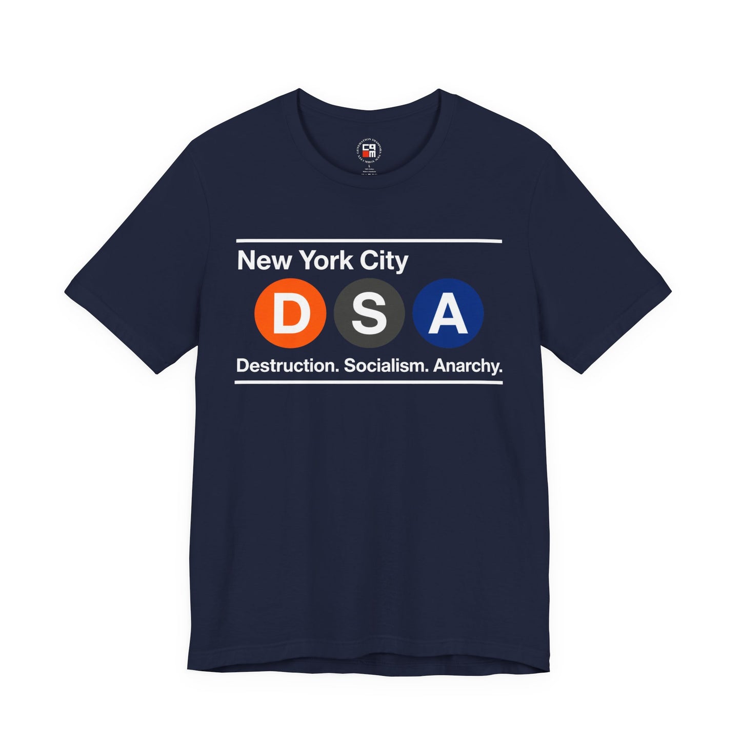 DSA NYC Unisex Jersey Short Sleeve Tee