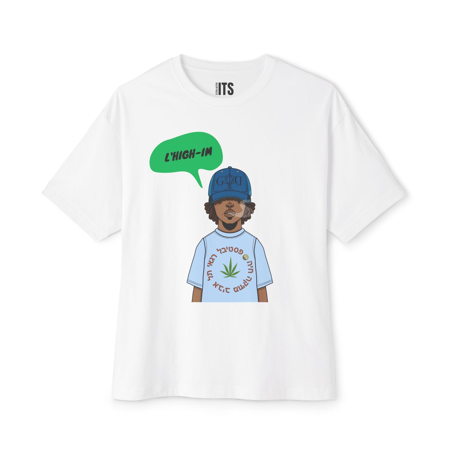 L'High-im! Unisex Oversized Boxy Tee