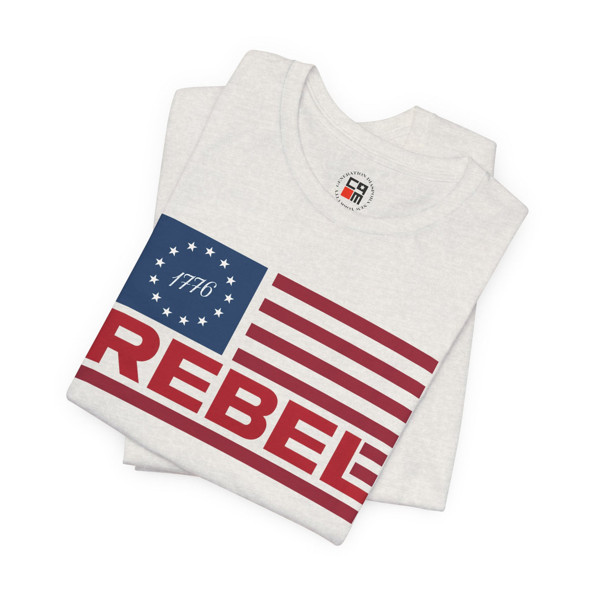 REBEL 1776 Unisex Jersey Short Sleeve Tee
