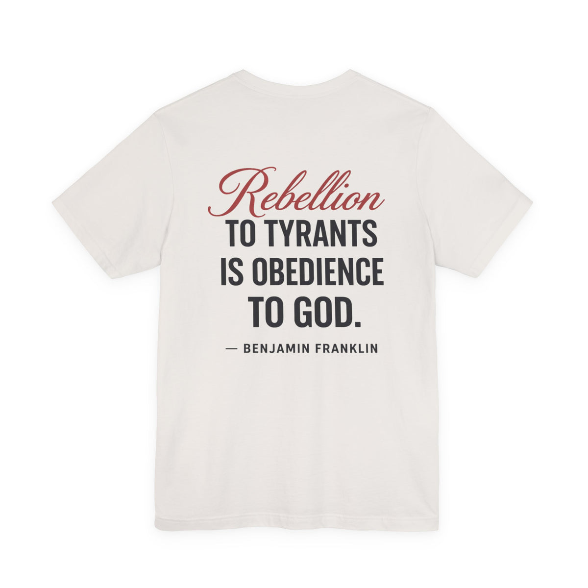 REBEL 1776 Unisex Jersey Short Sleeve Tee