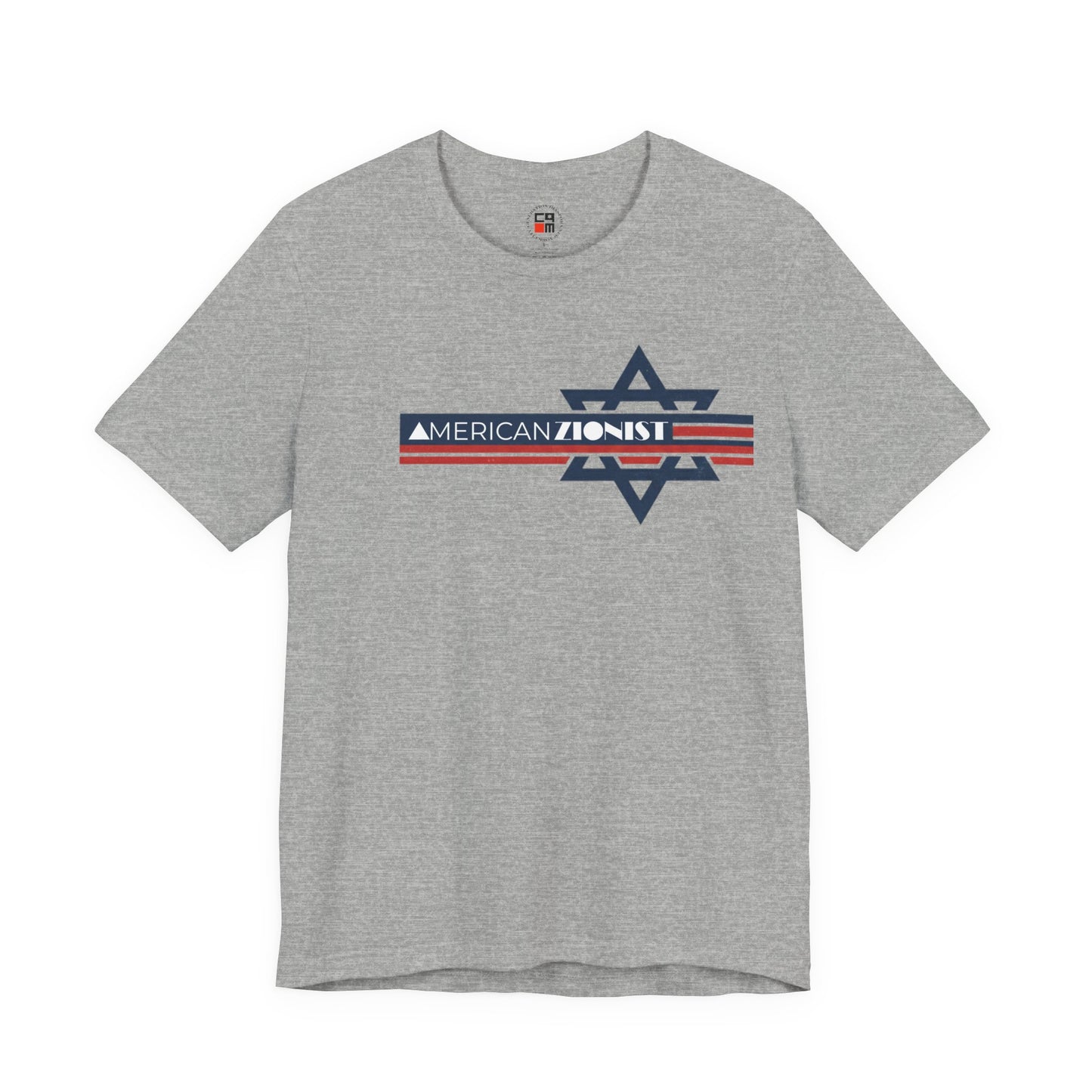 American Zionist Unisex Jersey Short Sleeve Tee