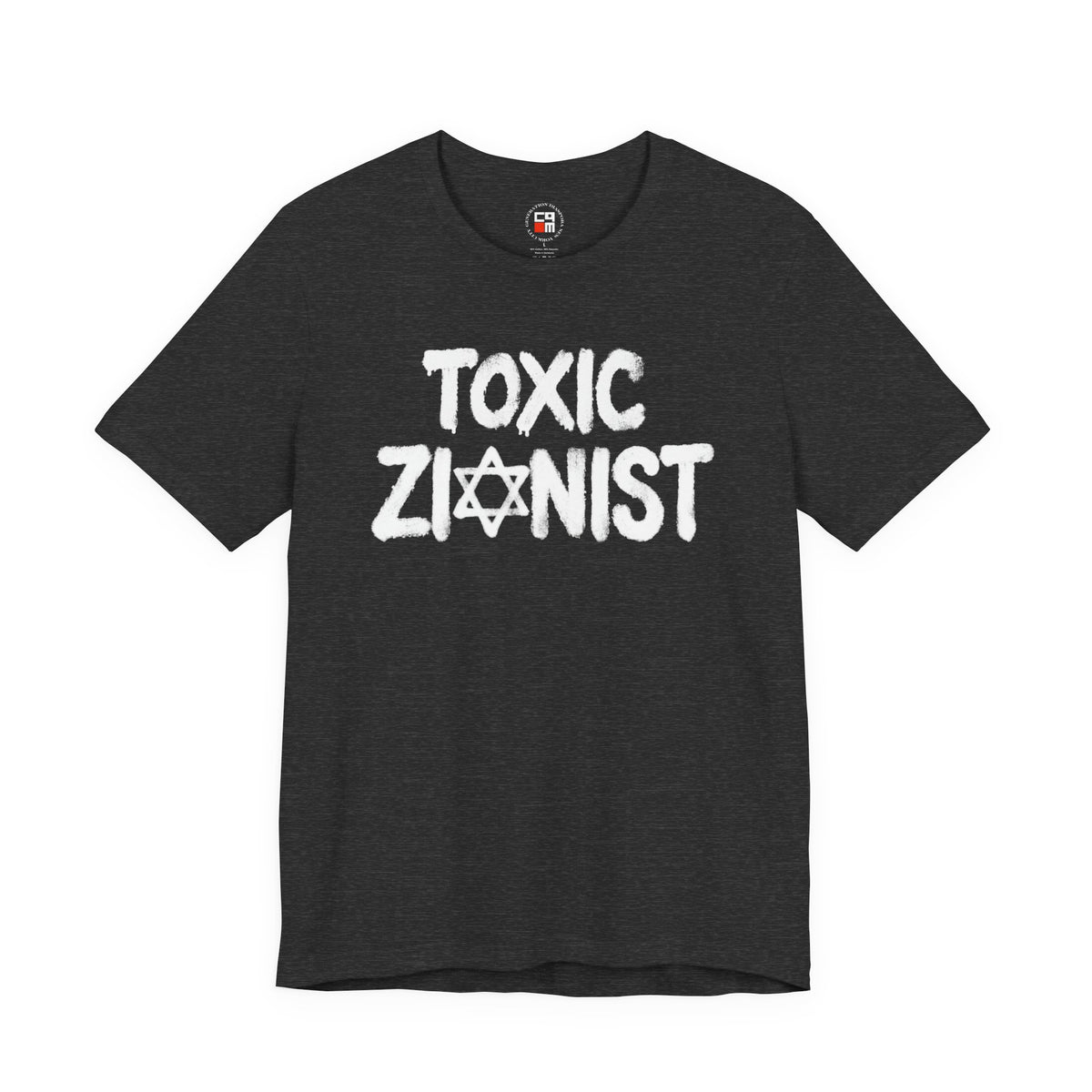 Toxic Zionist Unisex Jersey Short Sleeve Tee
