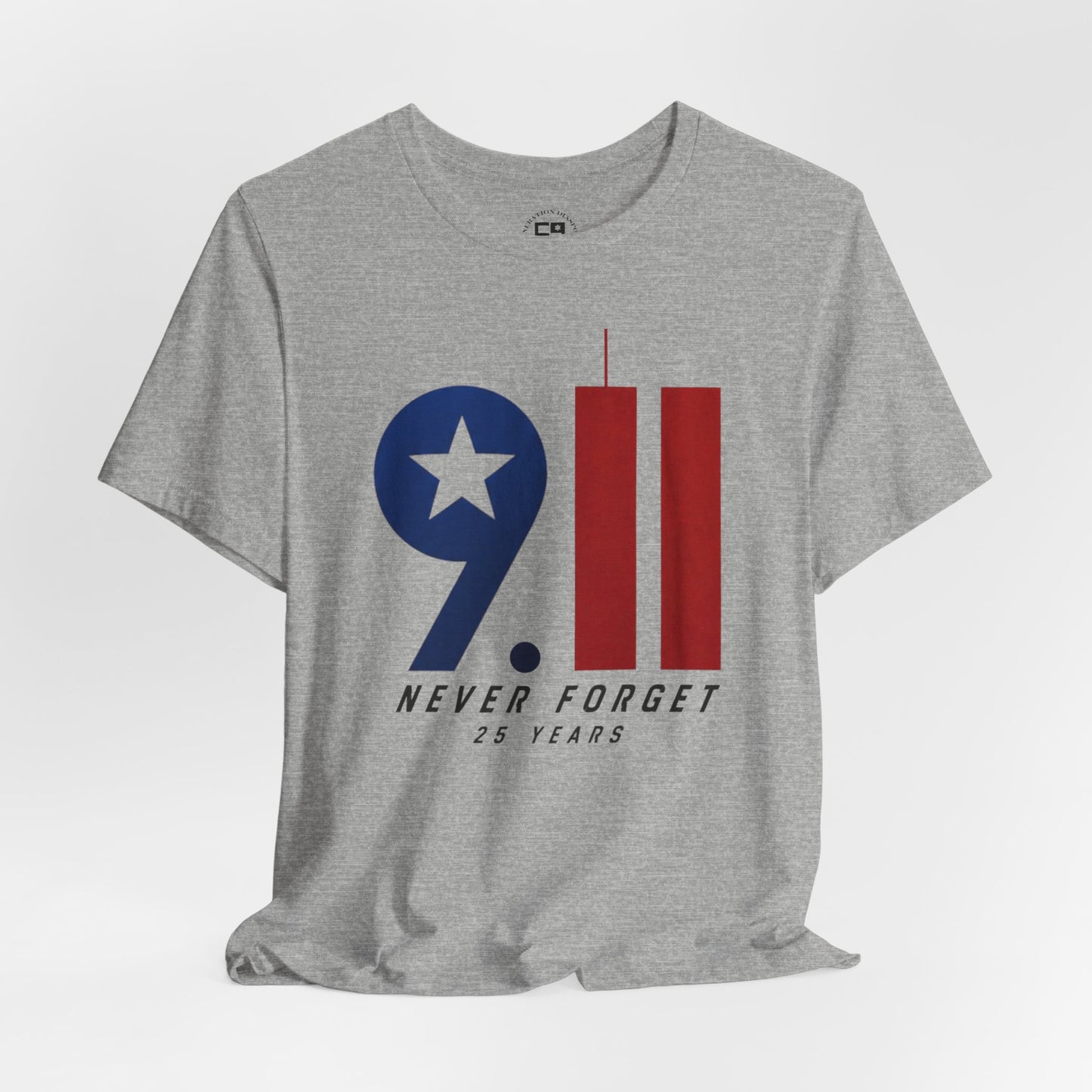 9-11 25 Years Unisex Jersey Short Sleeve Tee