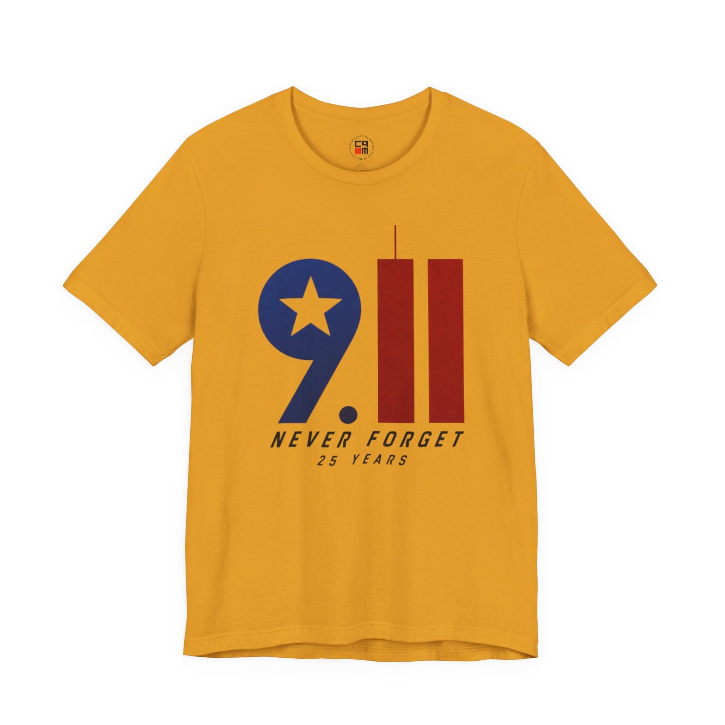 9-11 25 Years Unisex Jersey Short Sleeve Tee