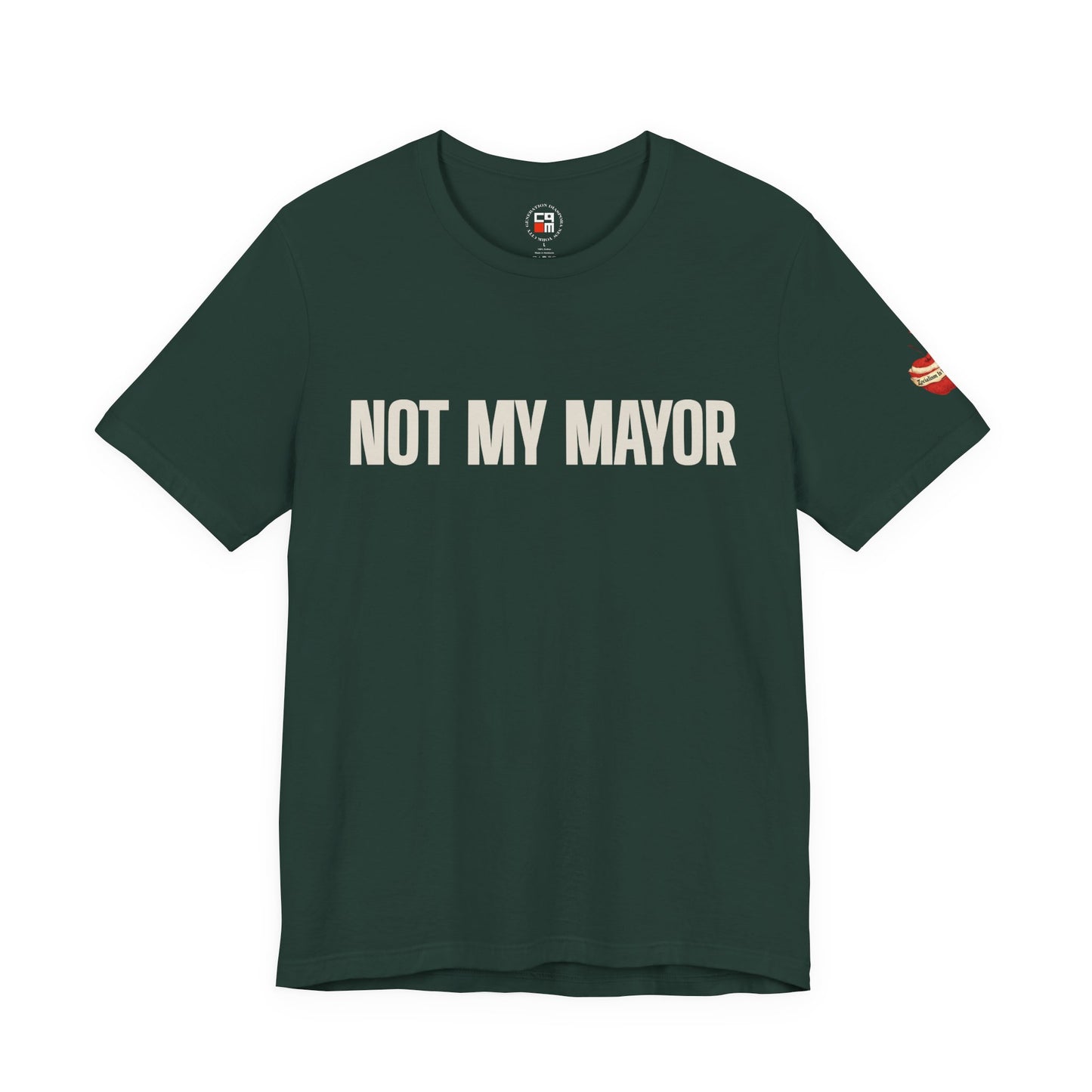 Not My Mayor Unisex Jersey Short Sleeve Tee