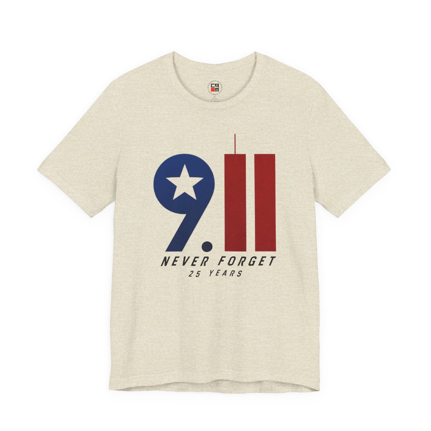 9-11 25 Years Unisex Jersey Short Sleeve Tee