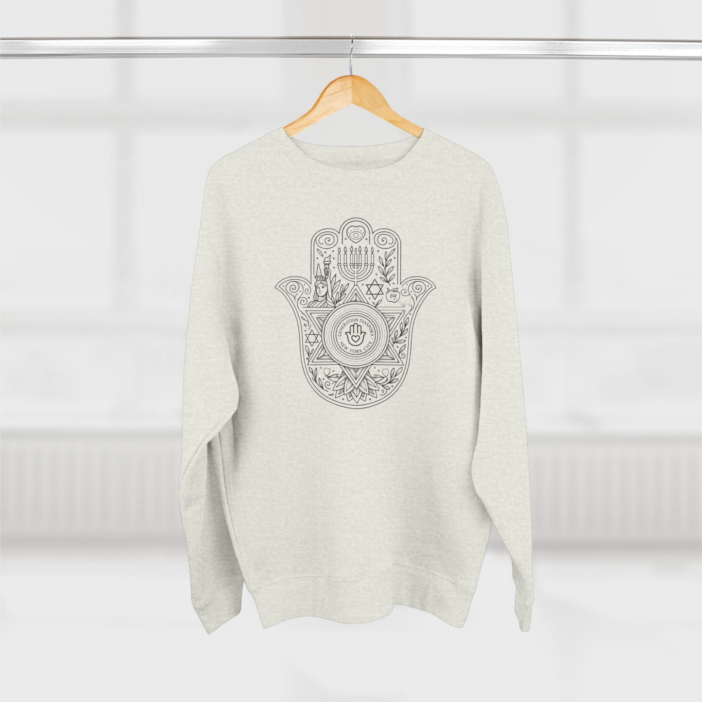 Hamsa Unisex Crewneck Sweatshirt