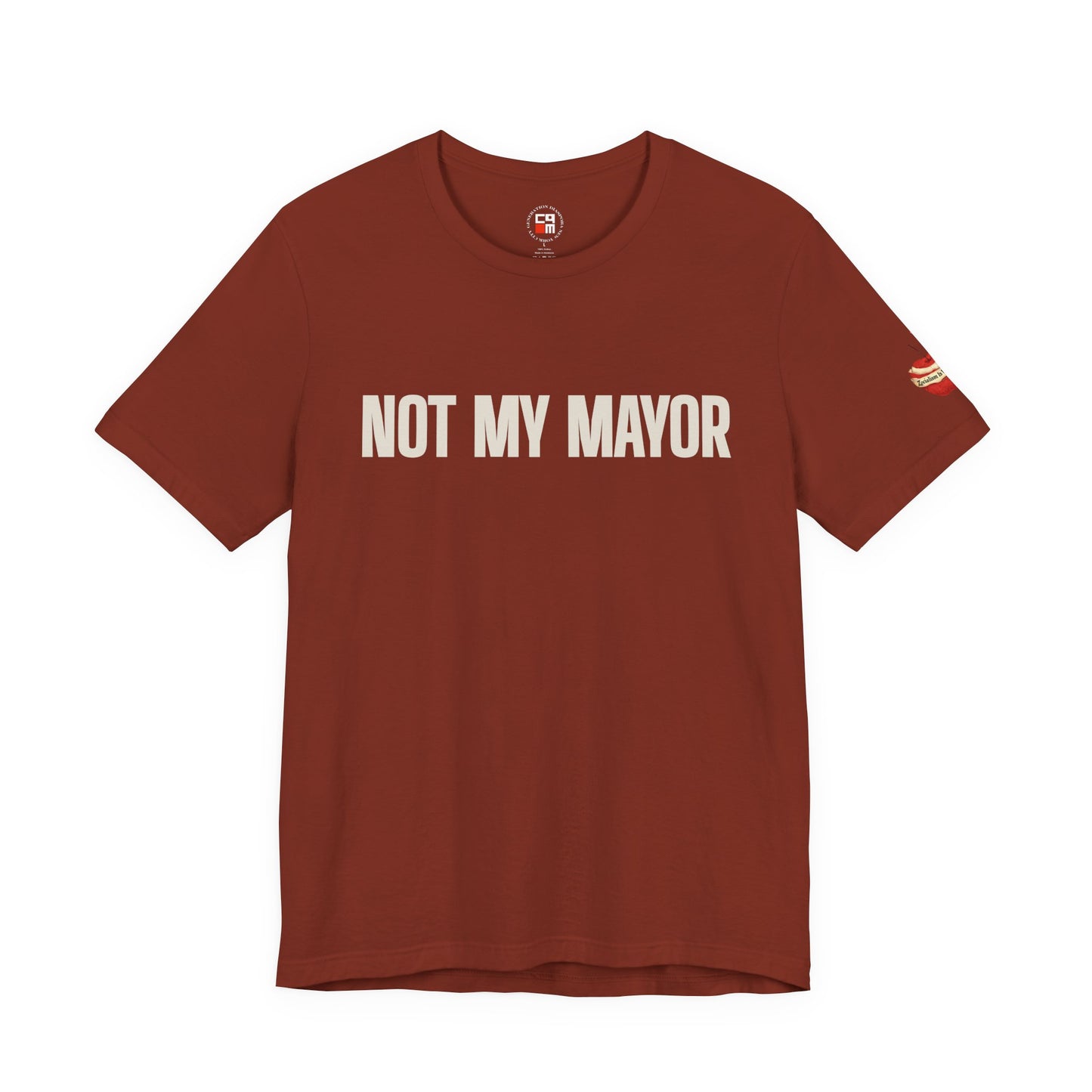 Not My Mayor Unisex Jersey Short Sleeve Tee