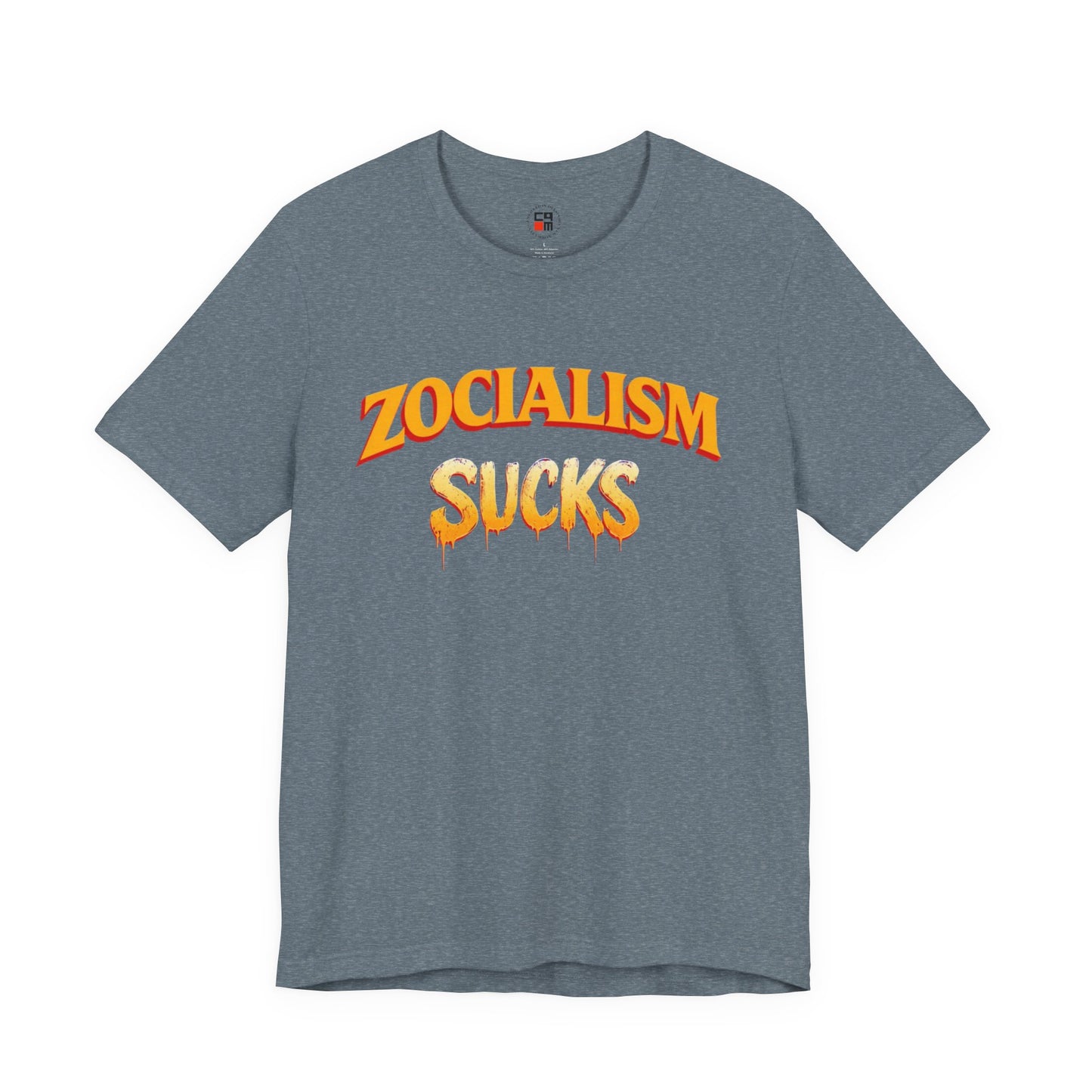 Zocialism Sucks Unisex Jersey Short Sleeve Tee