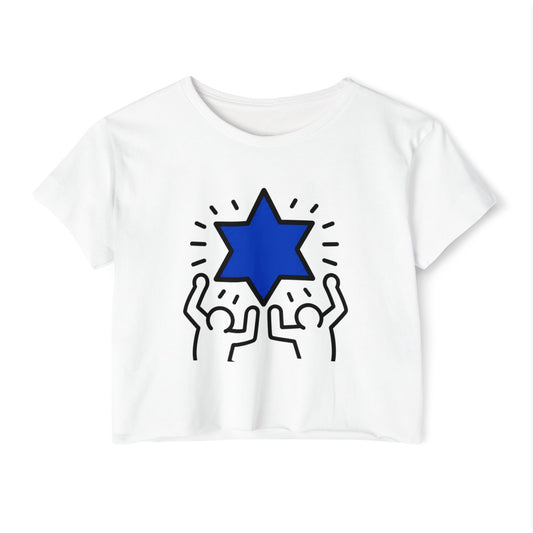 Starstruck Woman's festival crop top