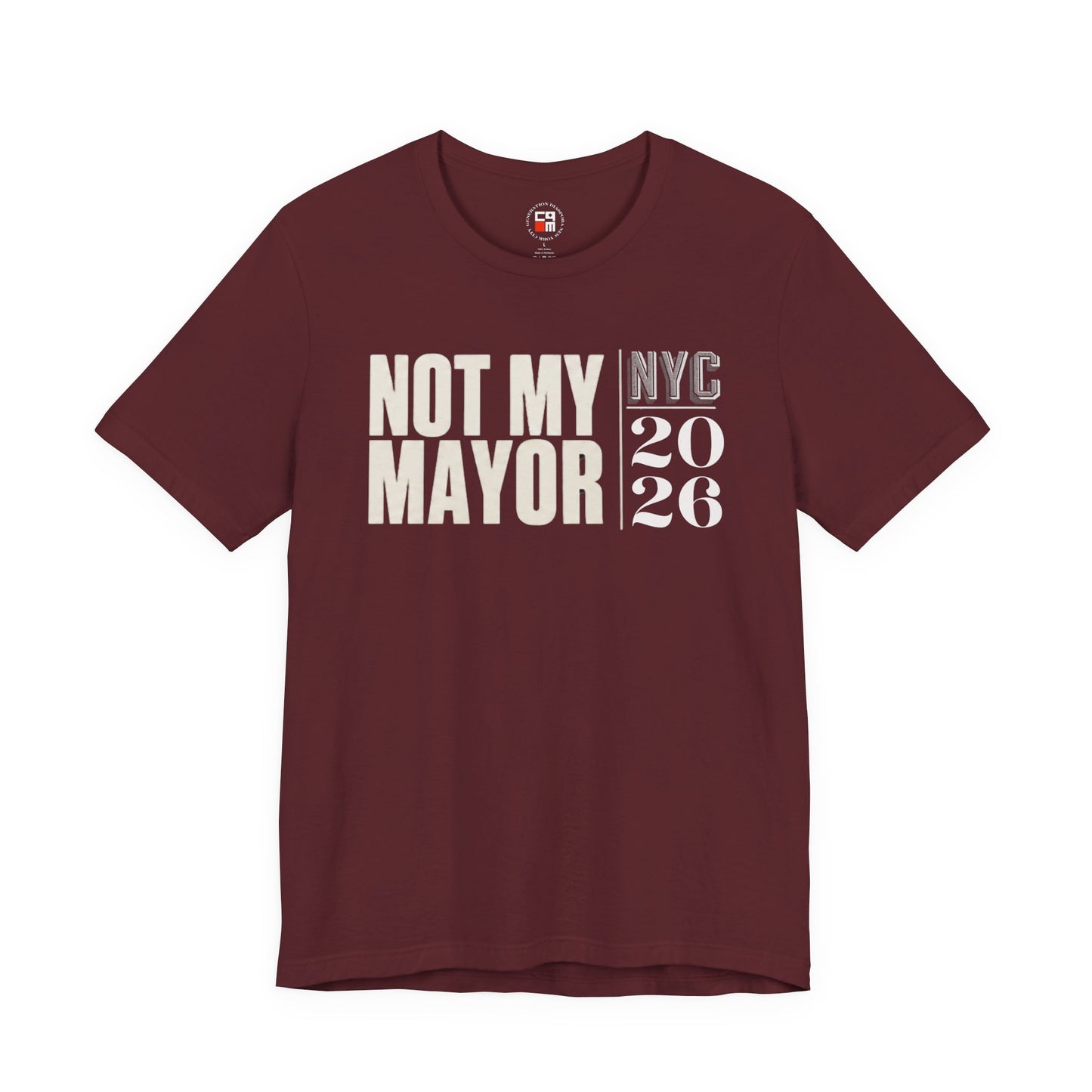 NOT MY MAYOR NYC Unisex Jersey Short Sleeve Tee