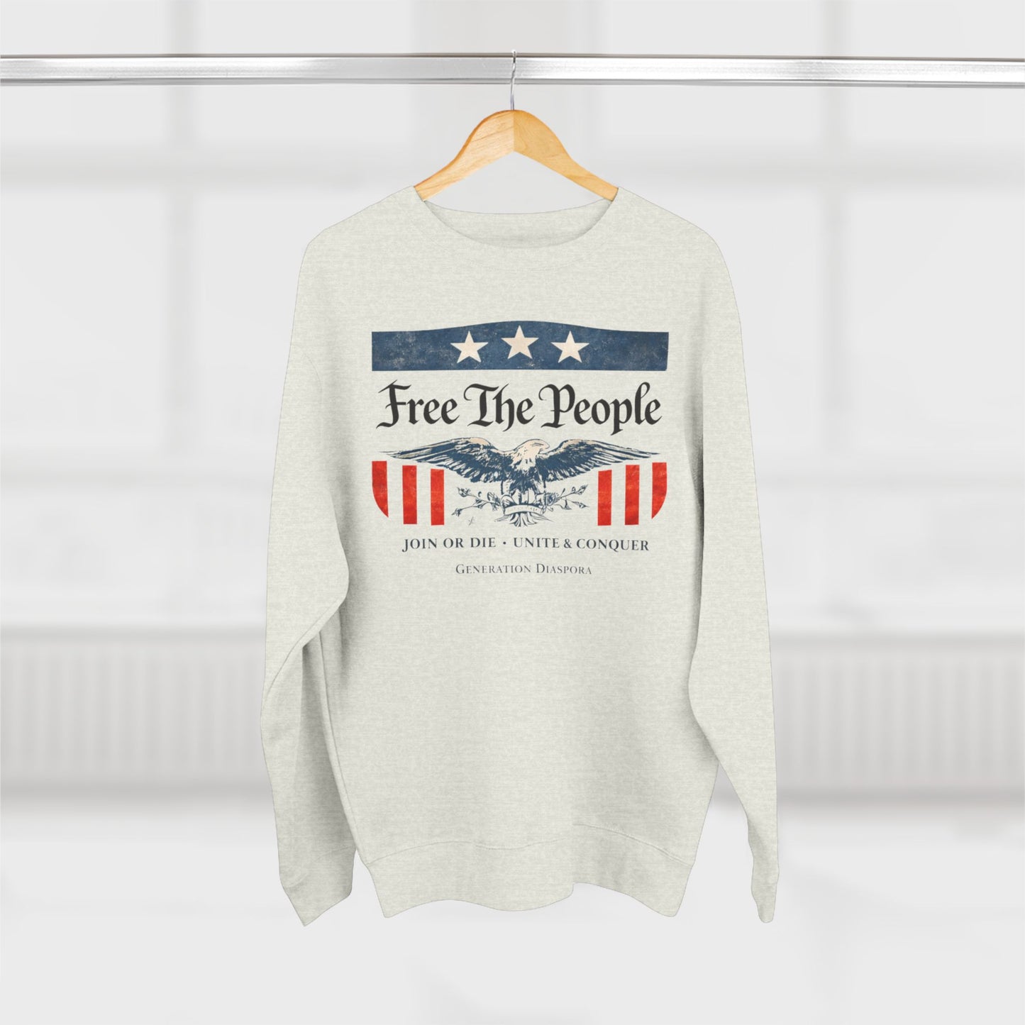 FREE THE PEOPLE Unisex Crewneck Sweatshirt