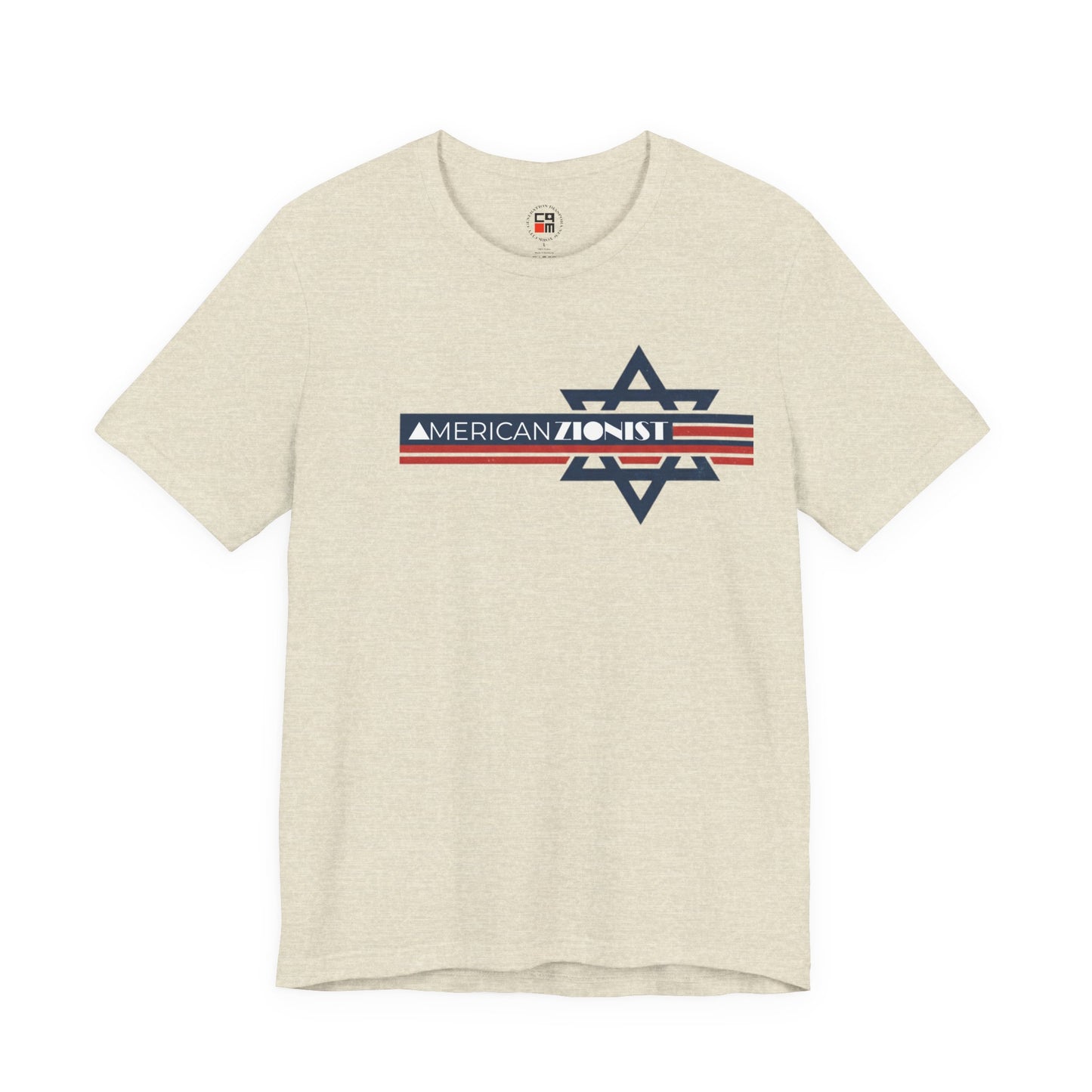 American Zionist Unisex Jersey Short Sleeve Tee