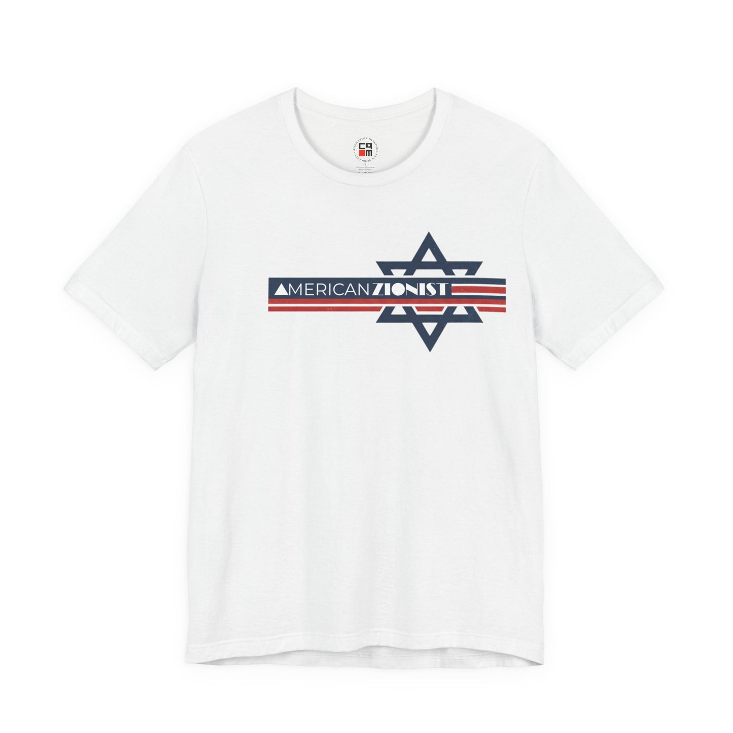 American Zionist Unisex Jersey Short Sleeve Tee