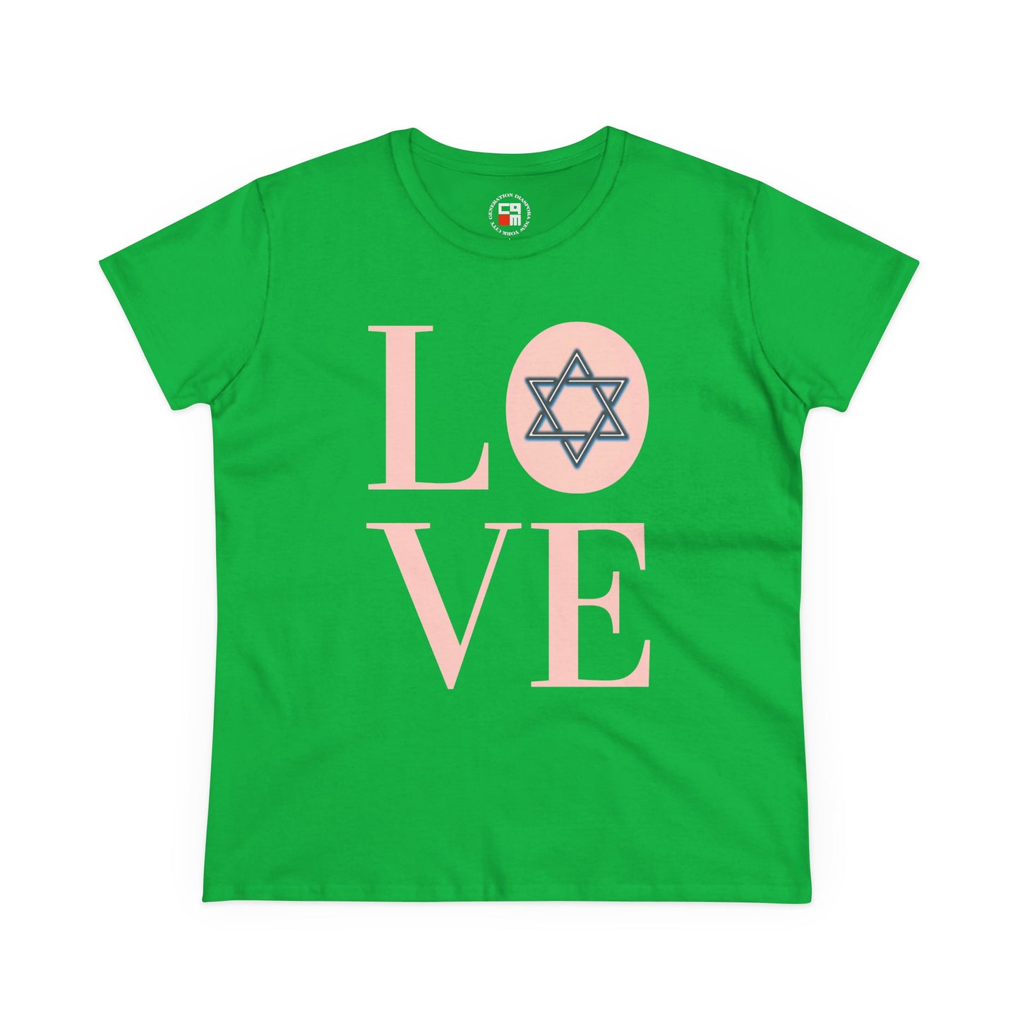 LOVE Women's Midweight Cotton Tee