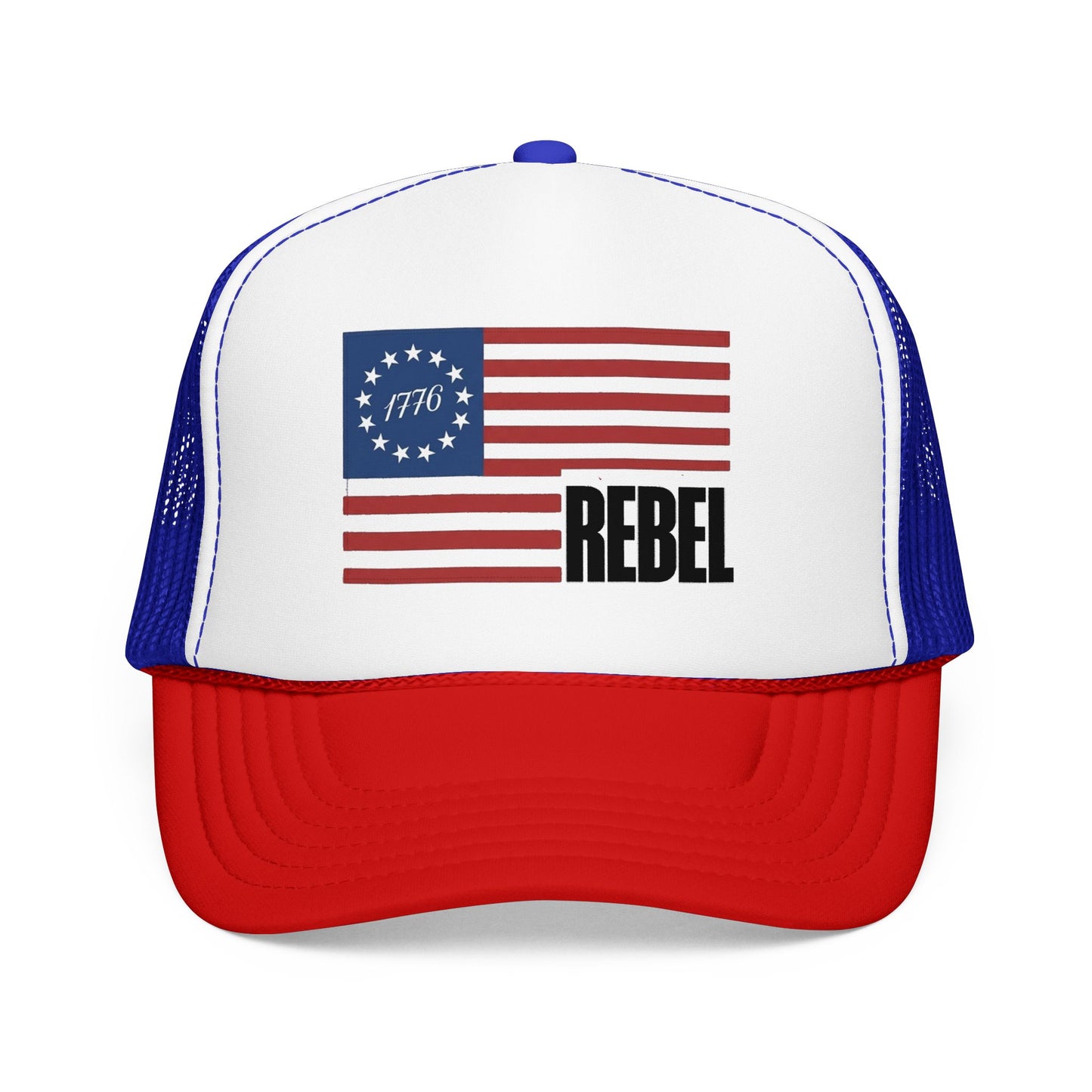 REBEL 1776 Foam Trucker Hat
