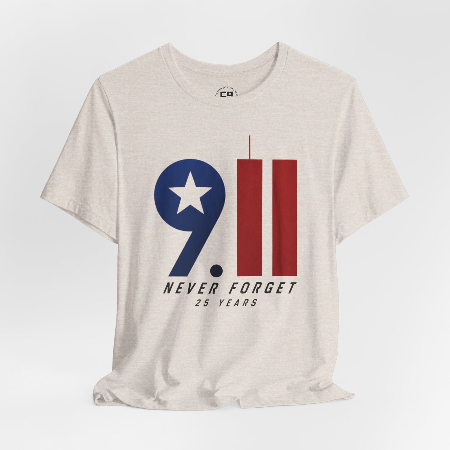 9-11 25 Years Unisex Jersey Short Sleeve Tee