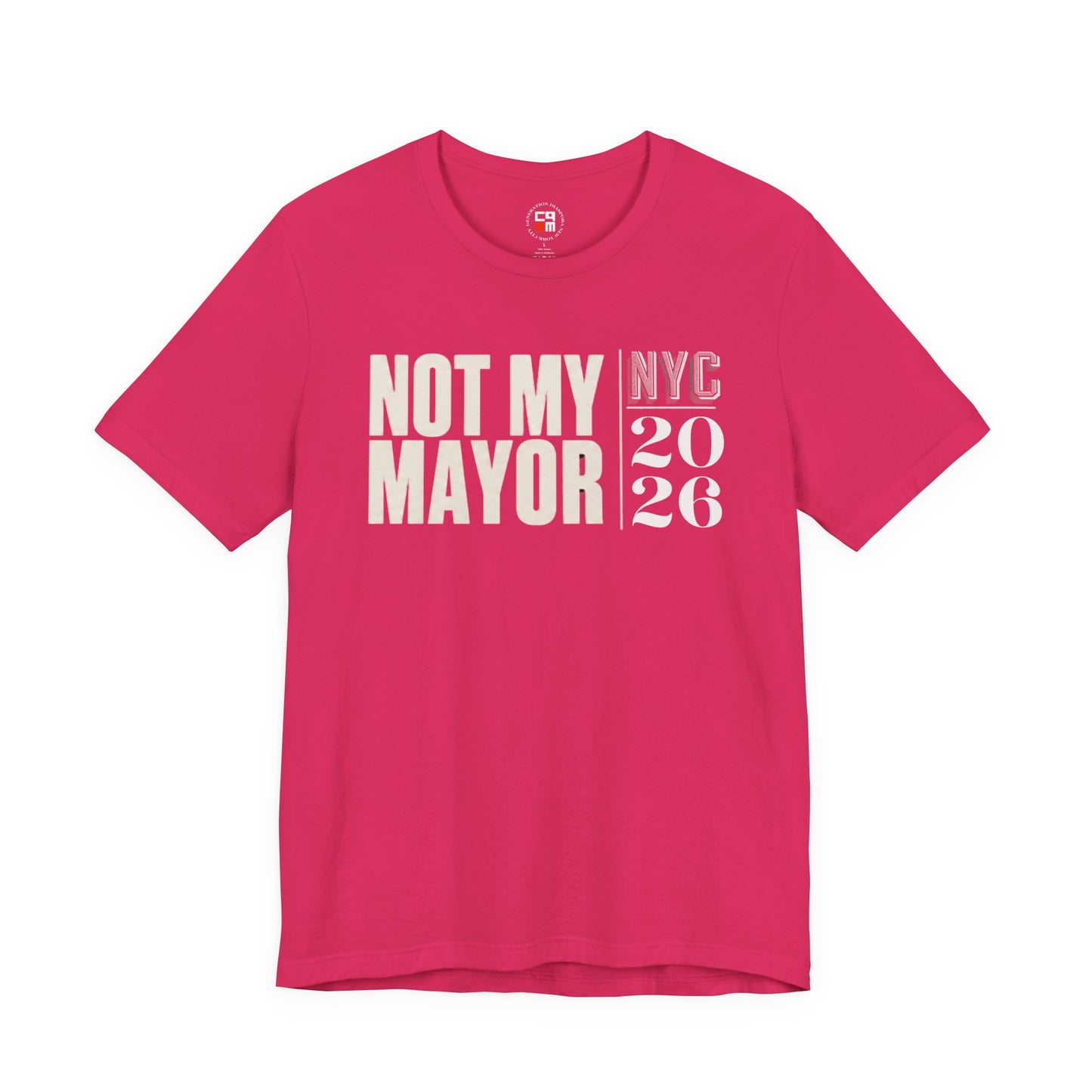 NOT MY MAYOR NYC Unisex Jersey Short Sleeve Tee