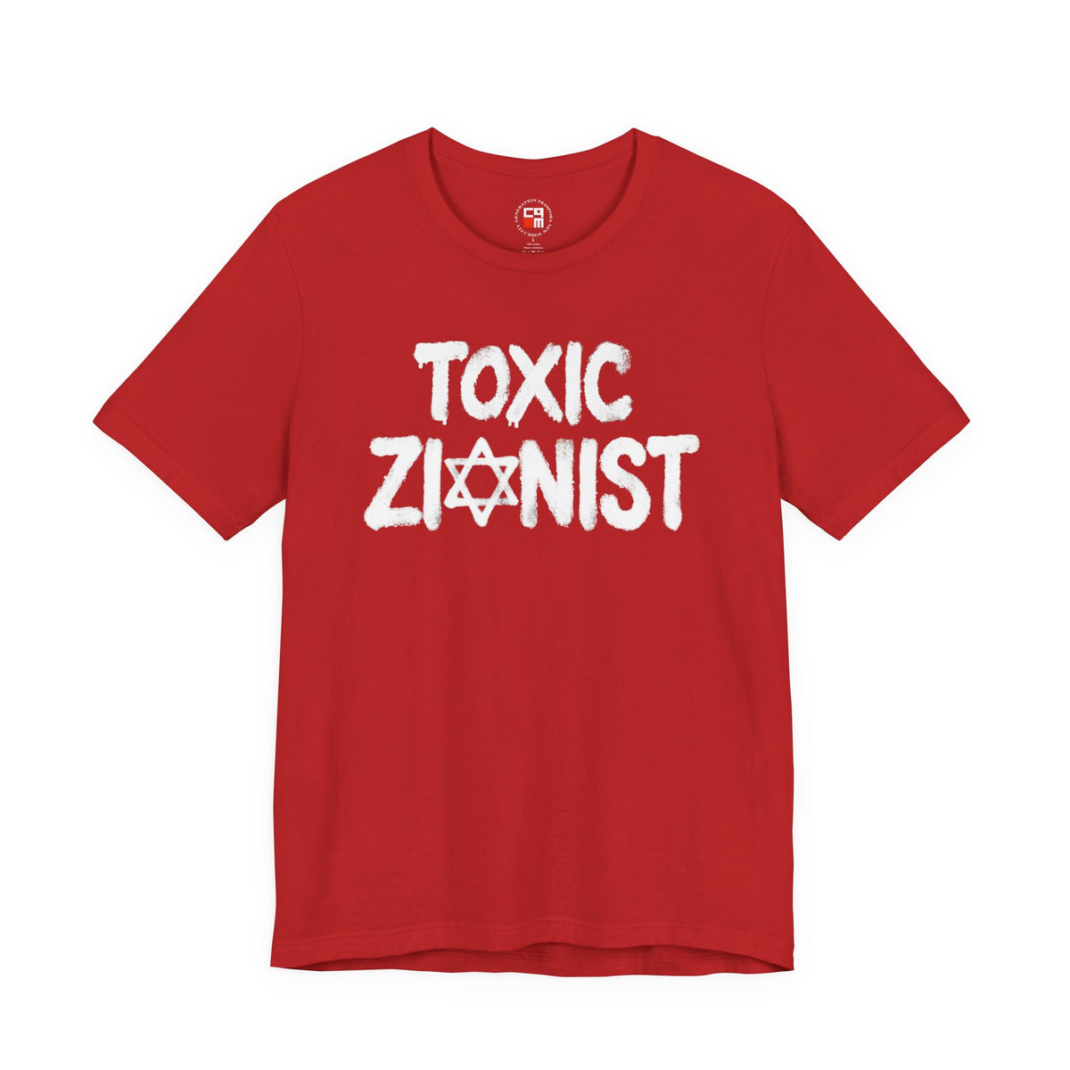 Toxic Zionist Unisex Jersey Short Sleeve Tee