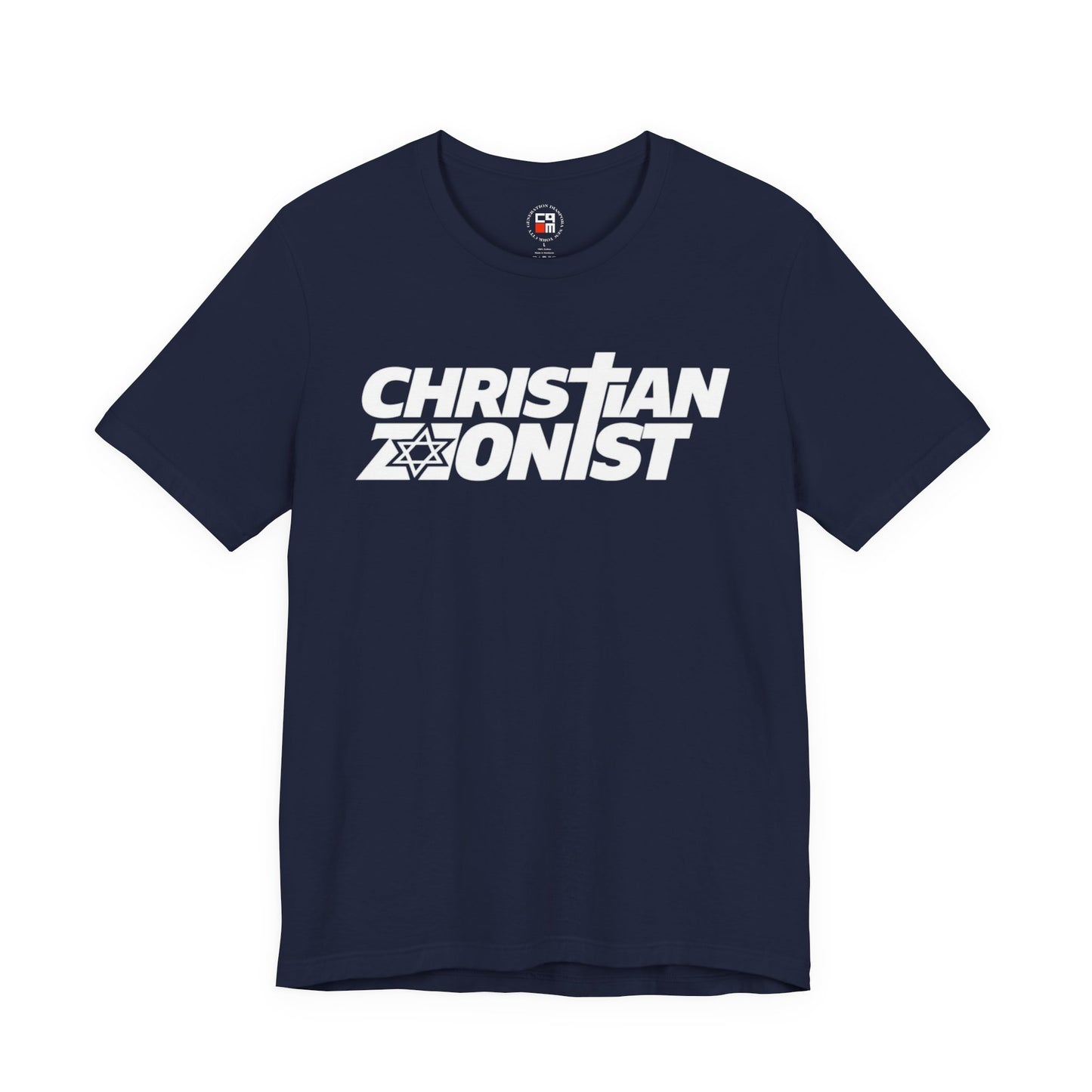 Christian_Zionist Unisex Jersey Short Sleeve Tee