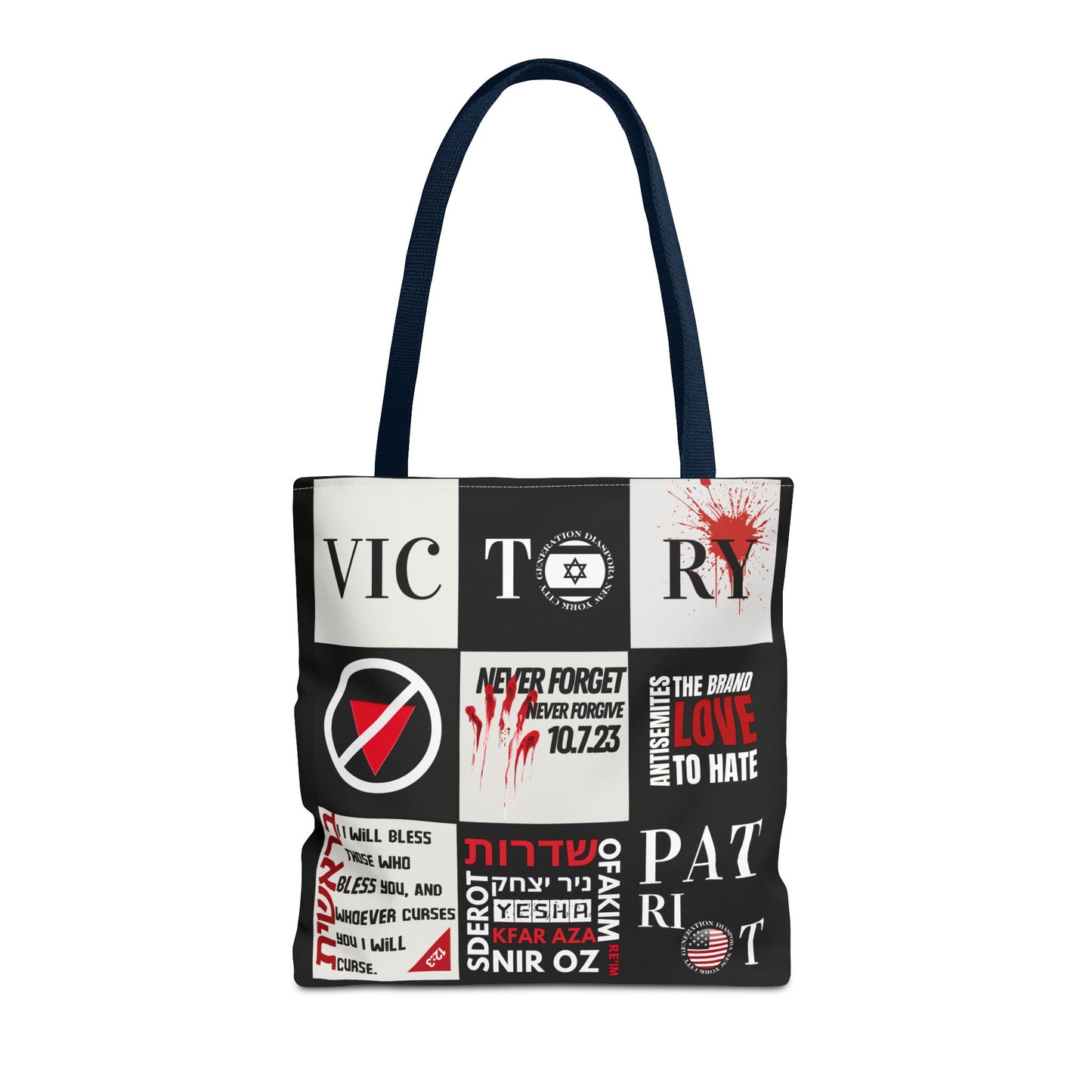 Unfiltered Tote Bag (Black Polyester)