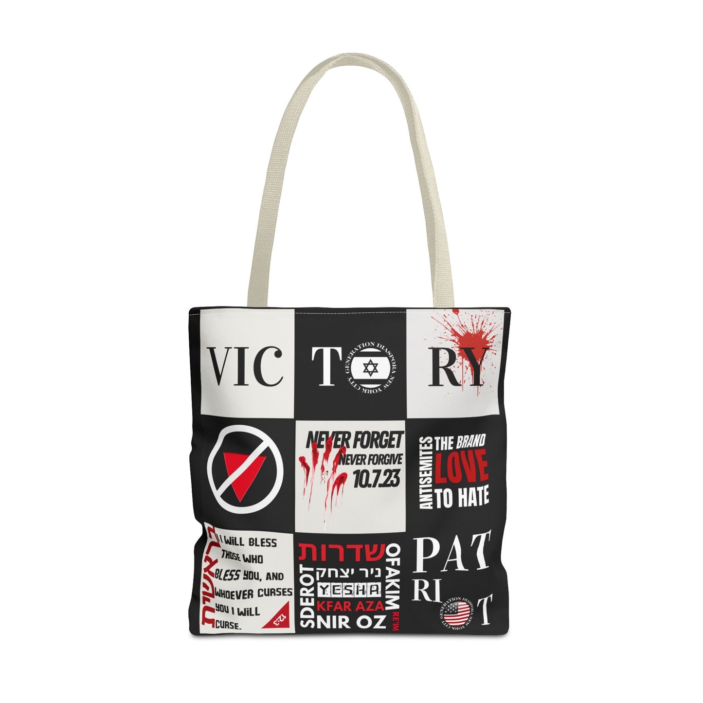 Unfiltered Tote Bag (Black Polyester)