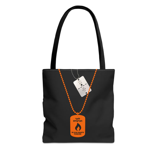 Remembrance Dog Tag Tote Bag