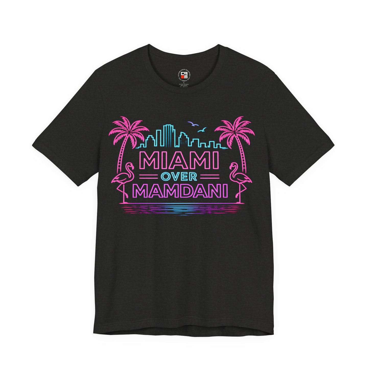 Miami Over Mamdani Unisex Jersey Short Sleeve Tee