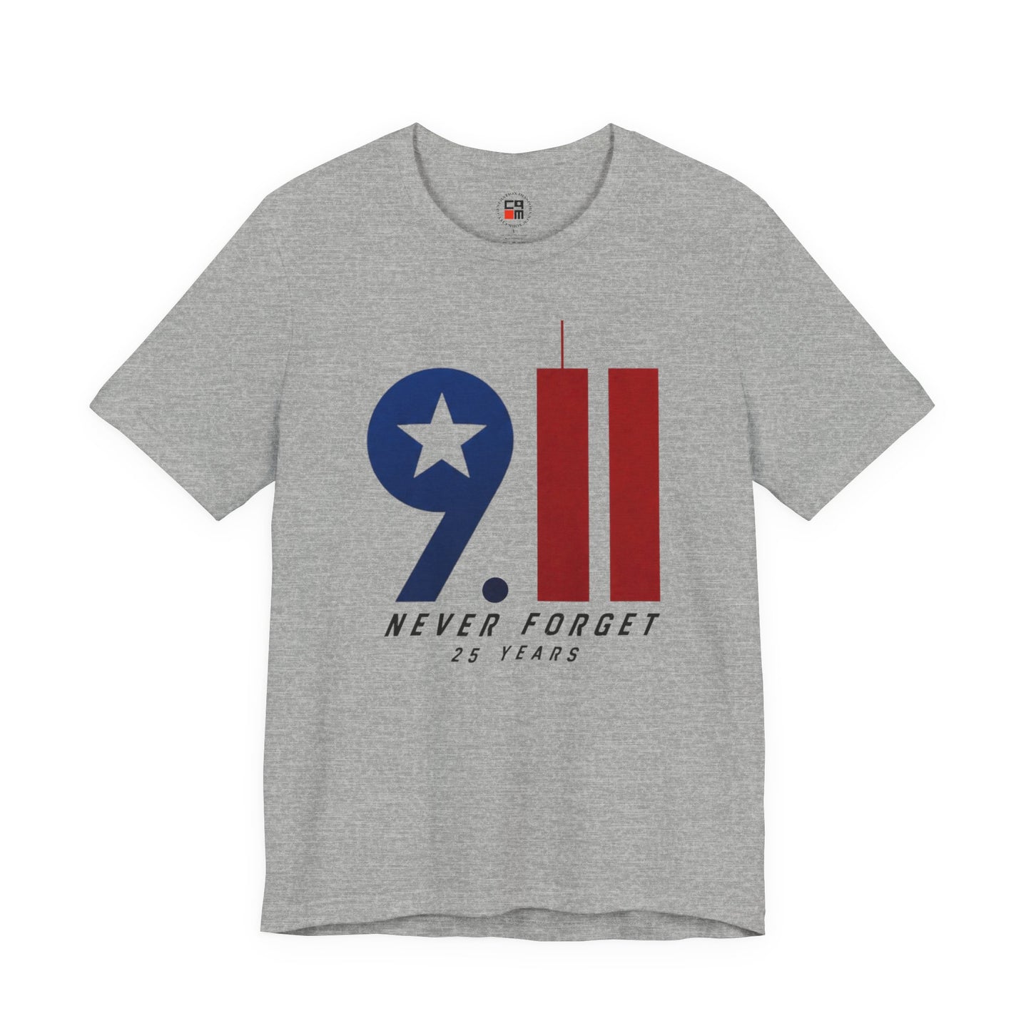 9-11 25 Years Unisex Jersey Short Sleeve Tee