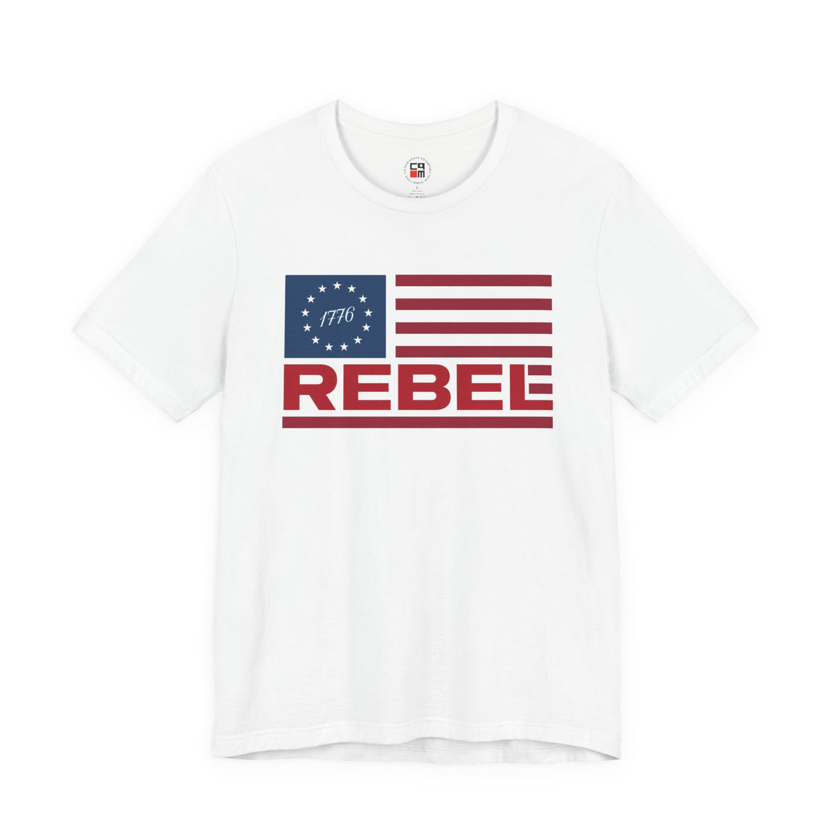 REBEL 1776 Unisex Jersey Short Sleeve Tee