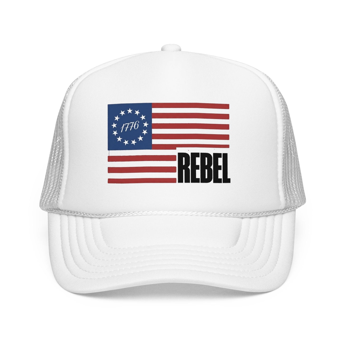 REBEL 1776 Foam Trucker Hat