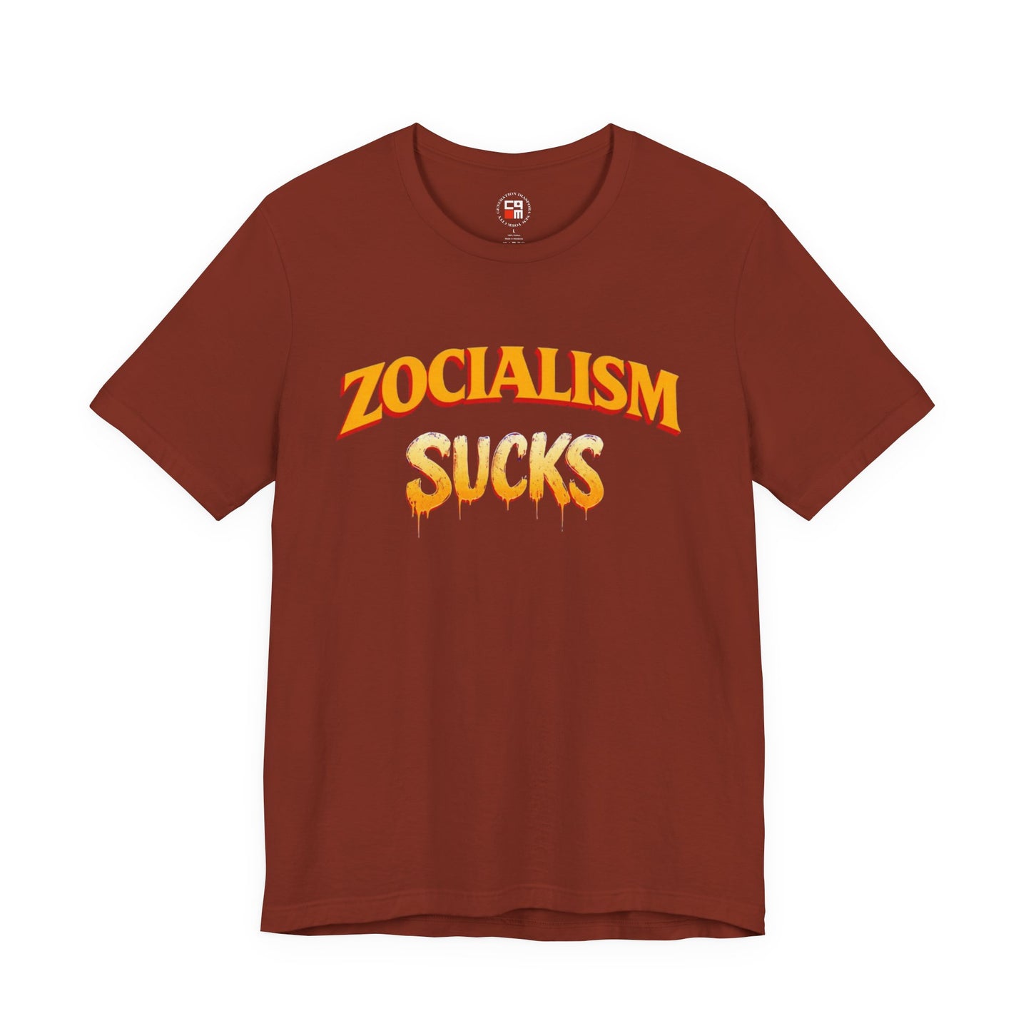 Zocialism Sucks Unisex Jersey Short Sleeve Tee