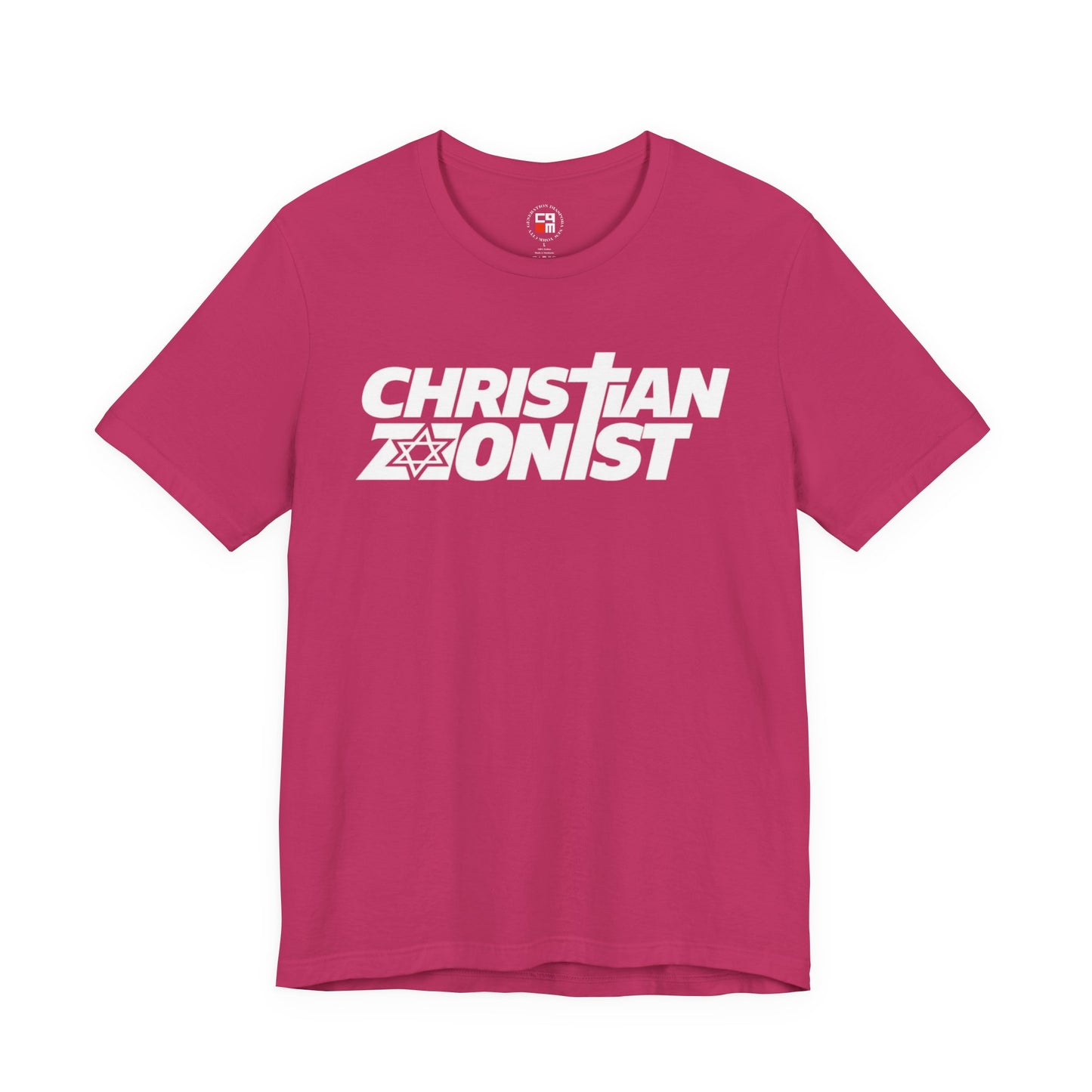 Christian_Zionist Unisex Jersey Short Sleeve Tee