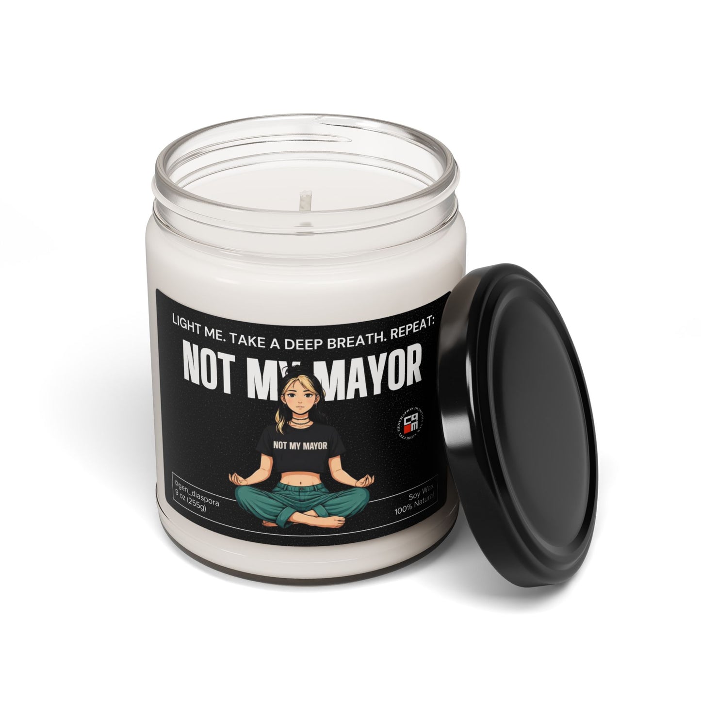 Not My Mayor Scented Soy Candle, 9oz