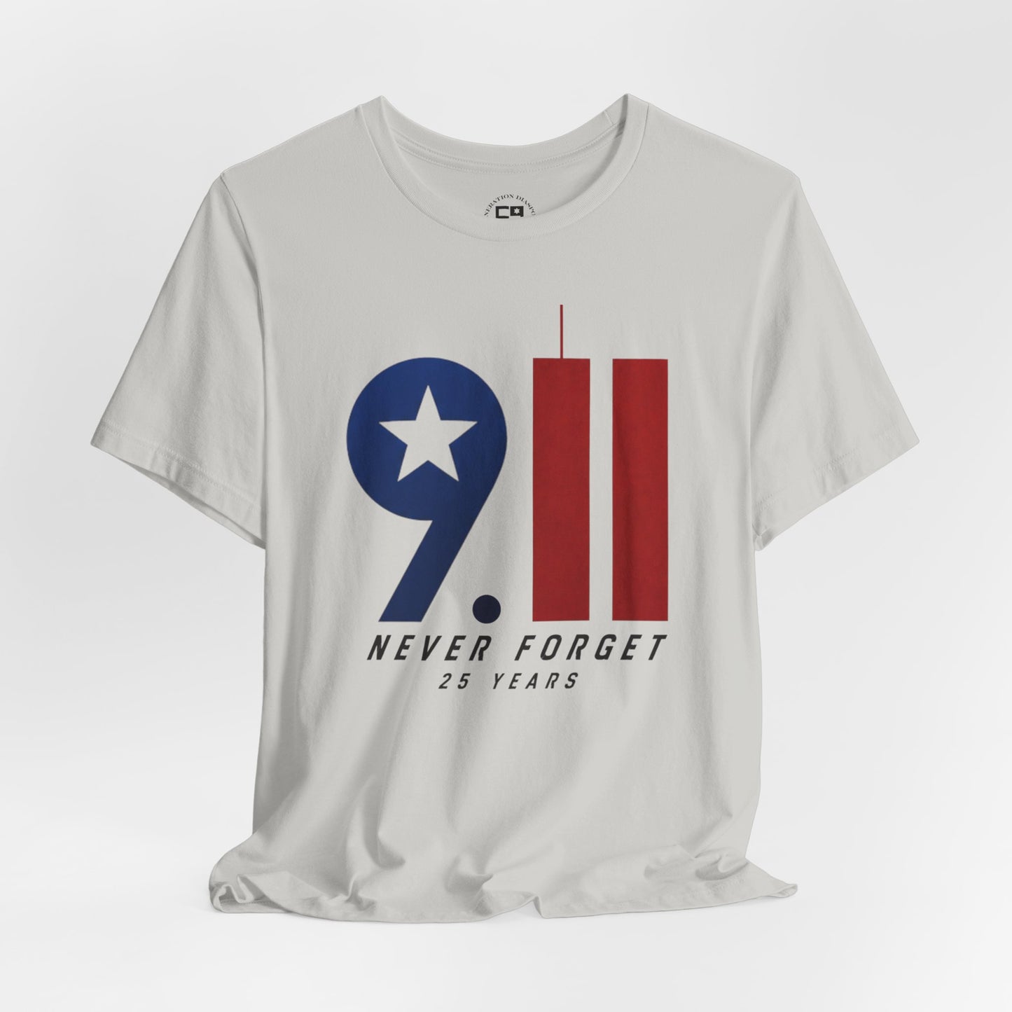 9-11 25 Years Unisex Jersey Short Sleeve Tee