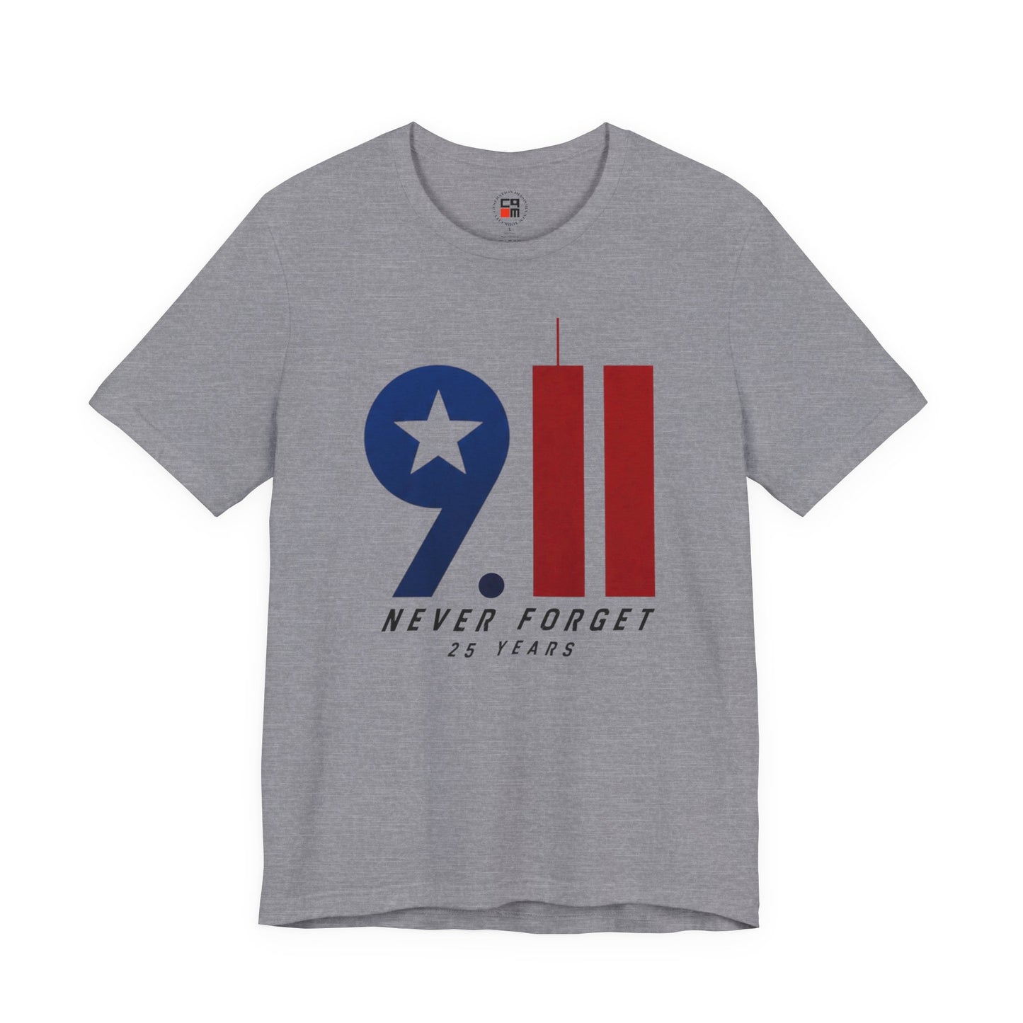 9-11 25 Years Unisex Jersey Short Sleeve Tee