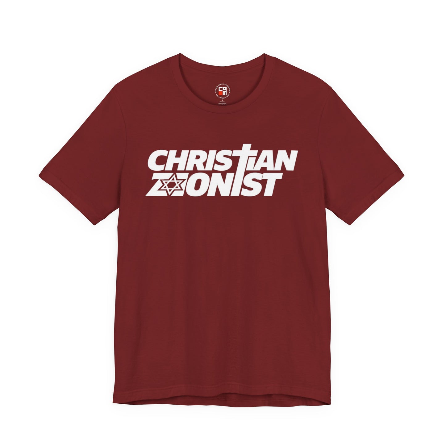 Christian_Zionist Unisex Jersey Short Sleeve Tee