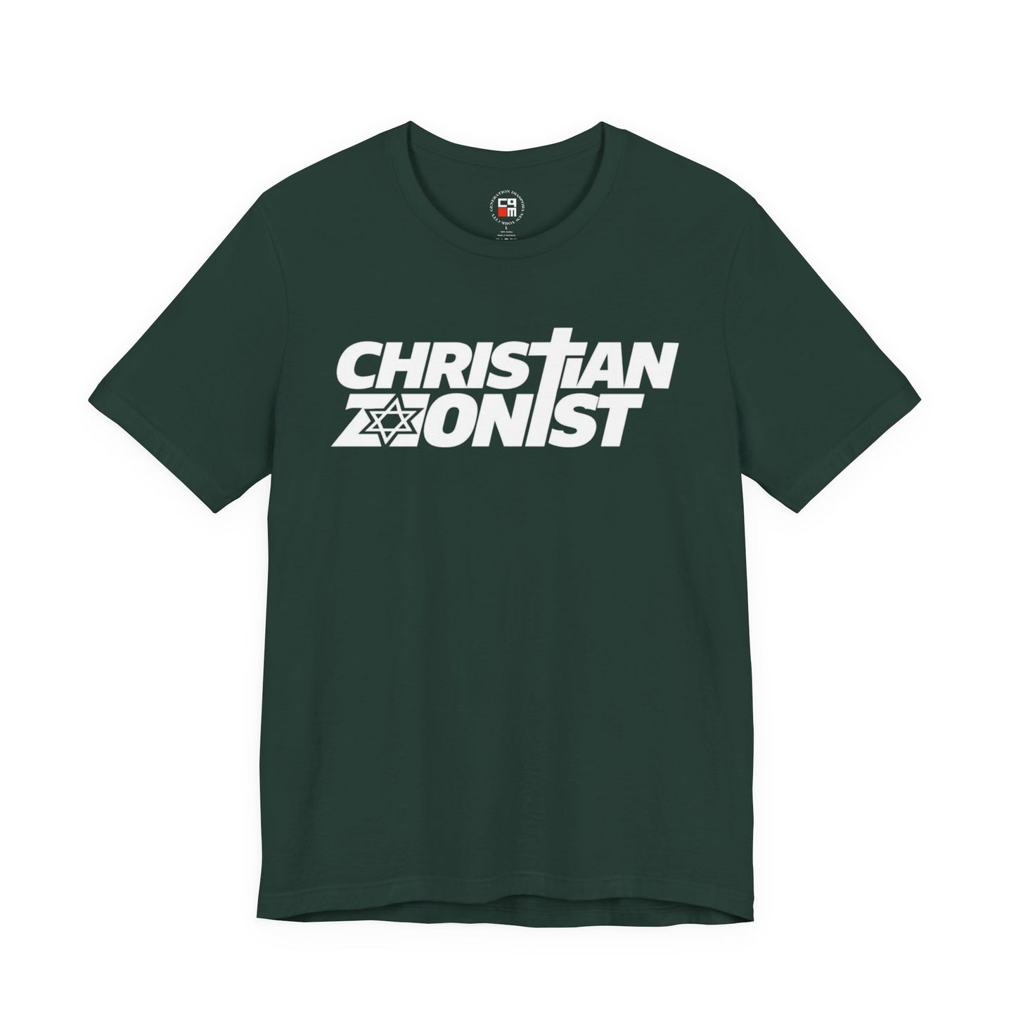 Christian_Zionist Unisex Jersey Short Sleeve Tee